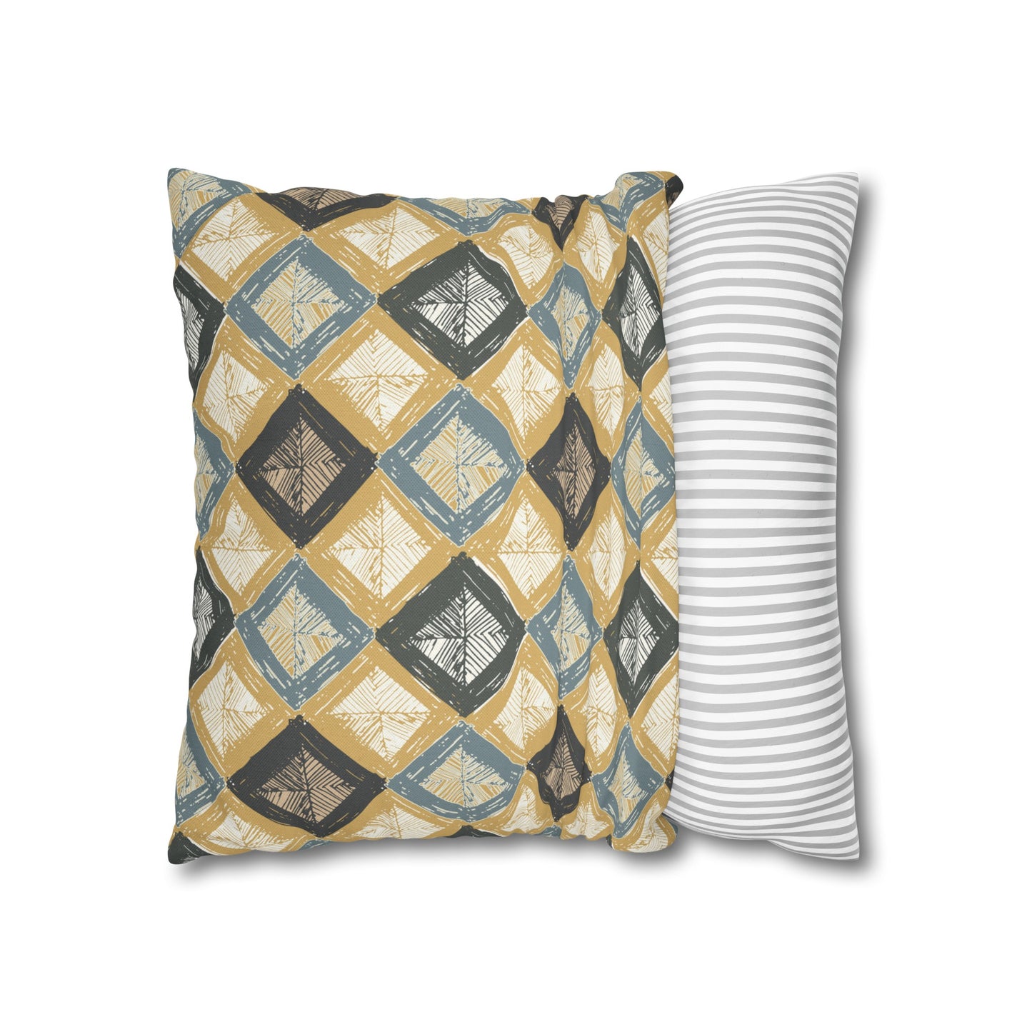 Spun Polyester Square Pillowcase