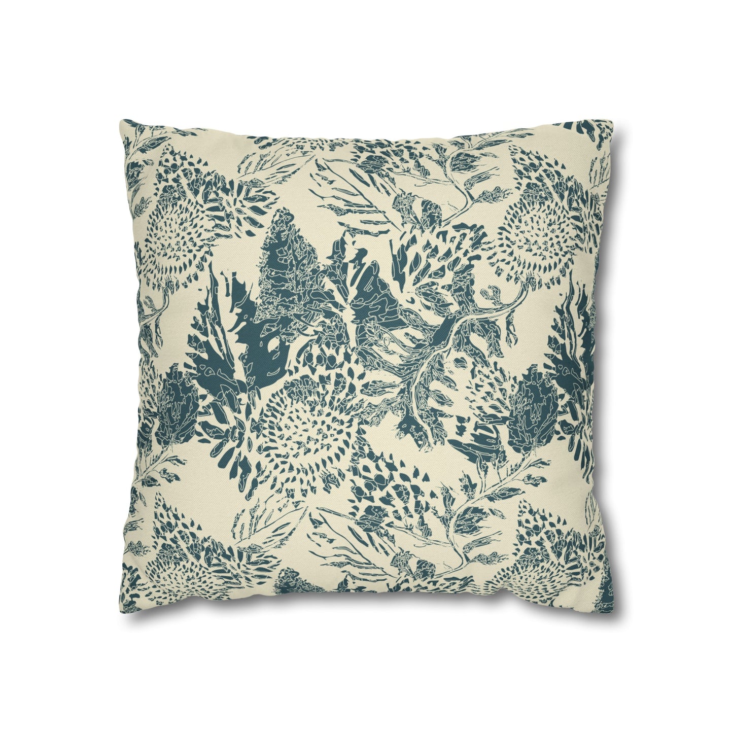Spun Polyester Square Pillowcase