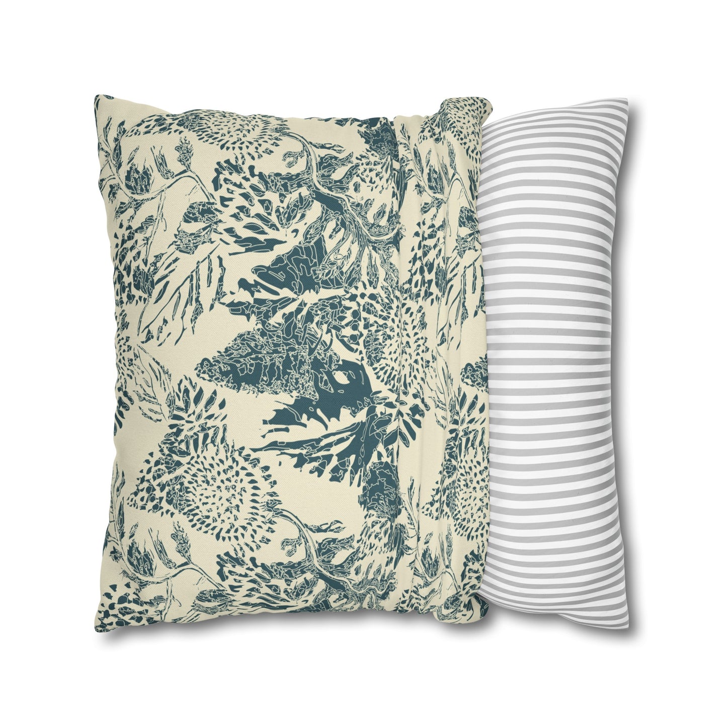 Spun Polyester Square Pillowcase