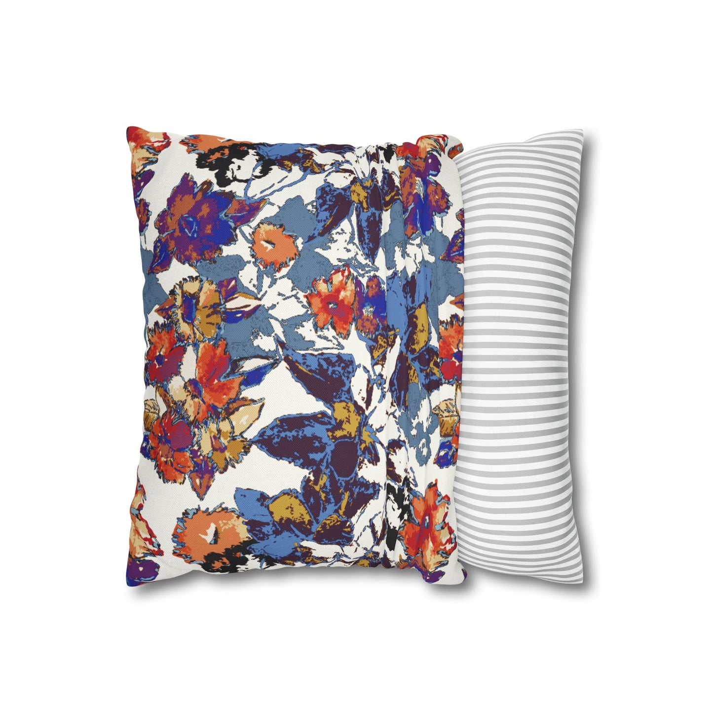 Spun Polyester Square Pillowcase