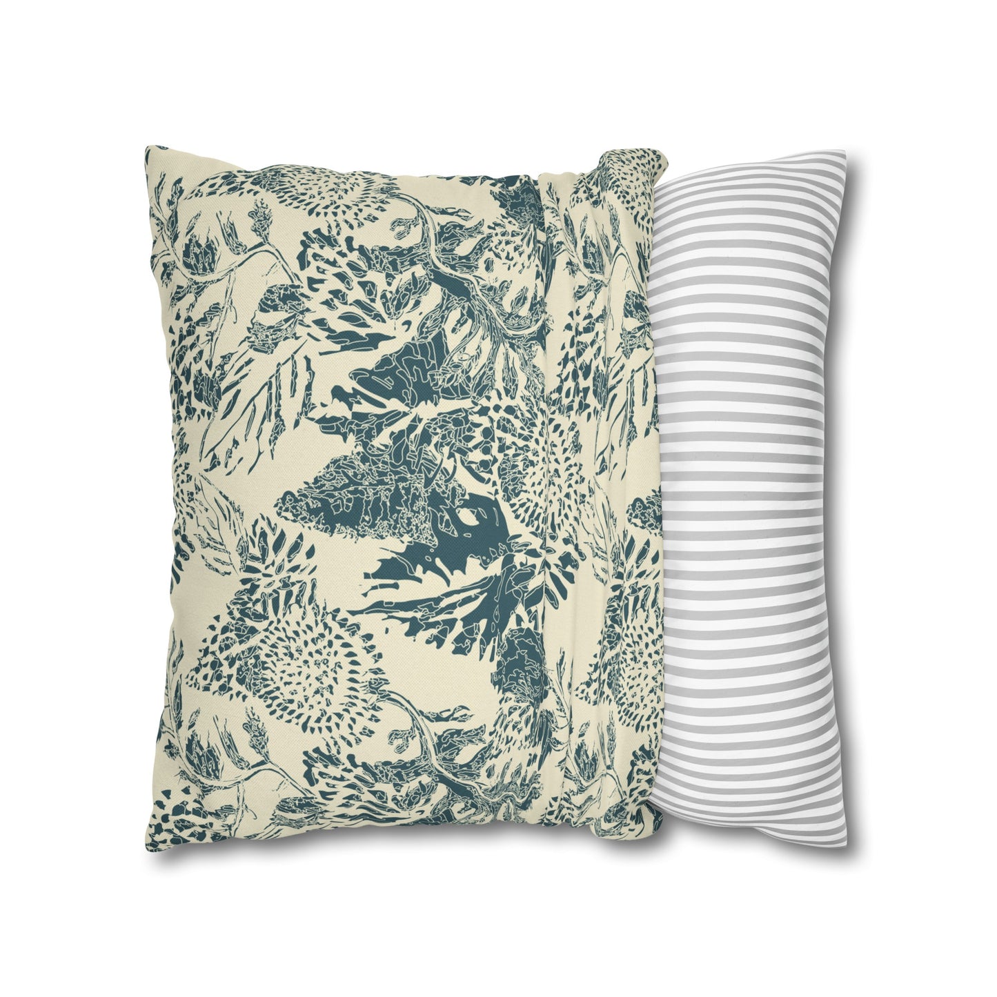 Spun Polyester Square Pillowcase