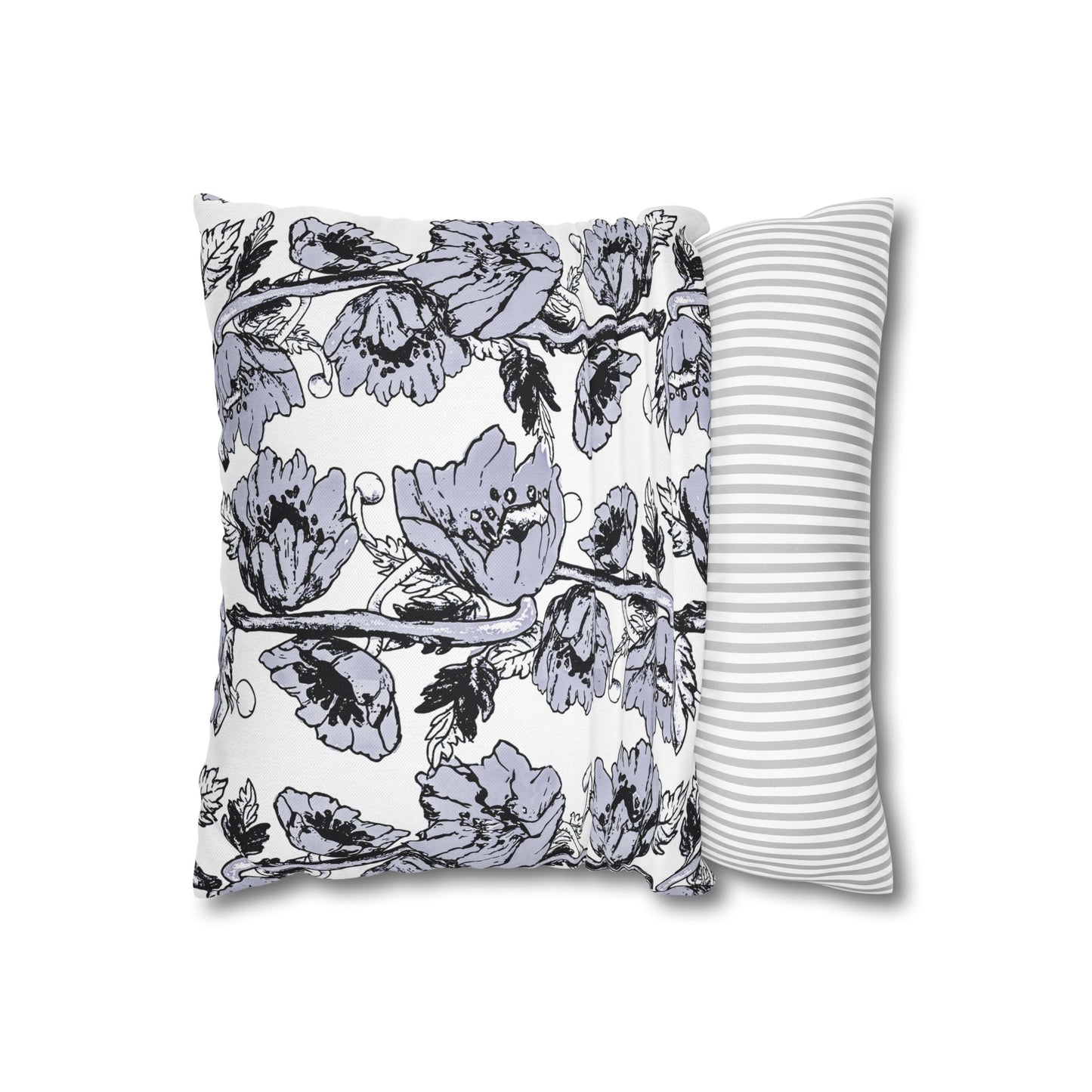 Spun Polyester Square Pillowcase
