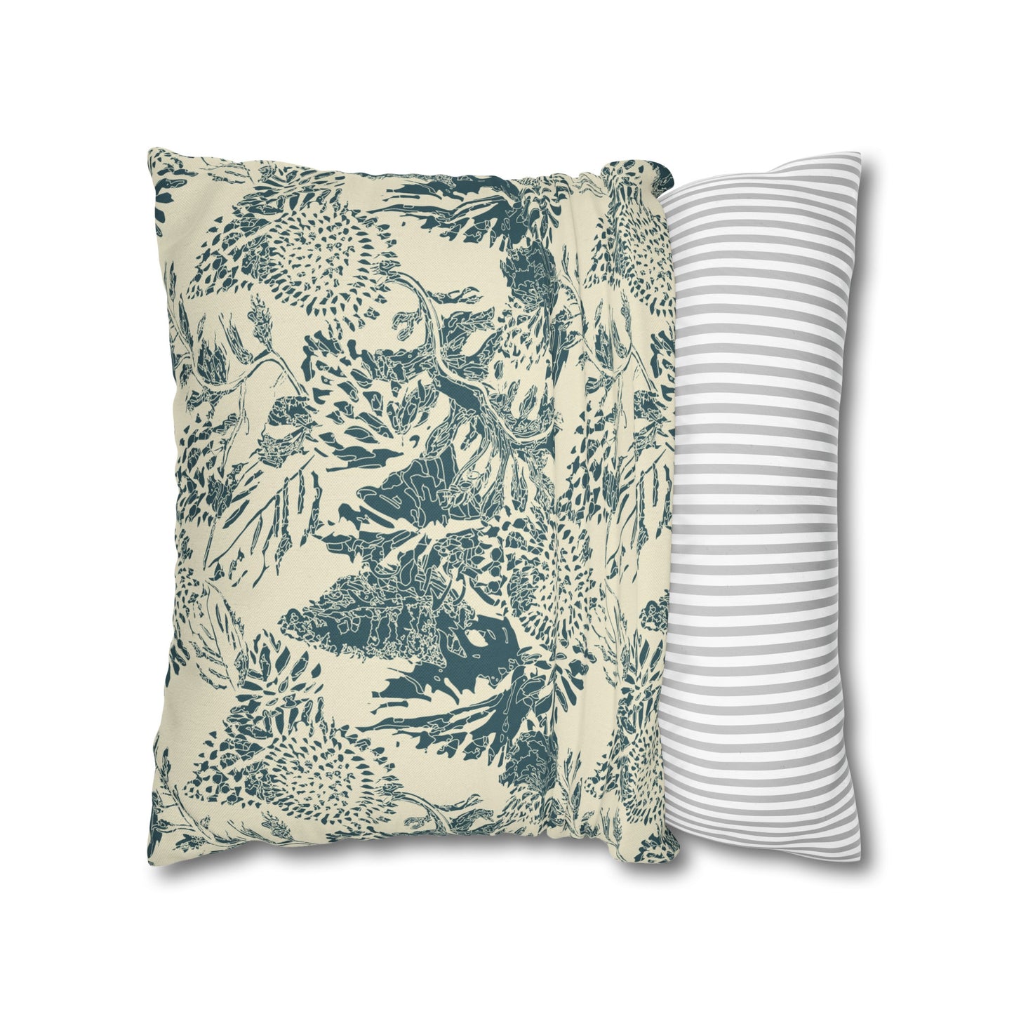Spun Polyester Square Pillowcase