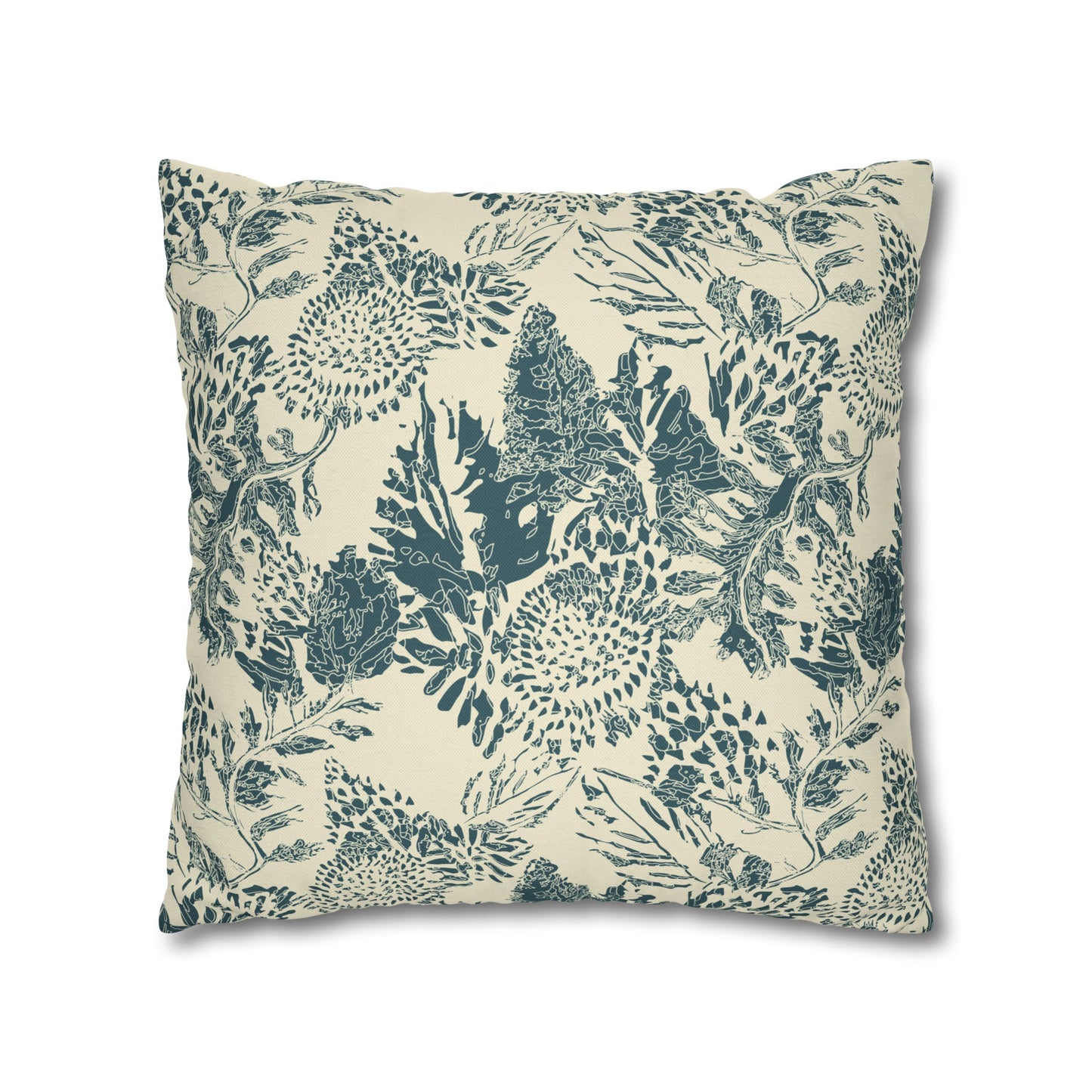 Spun Polyester Square Pillowcase