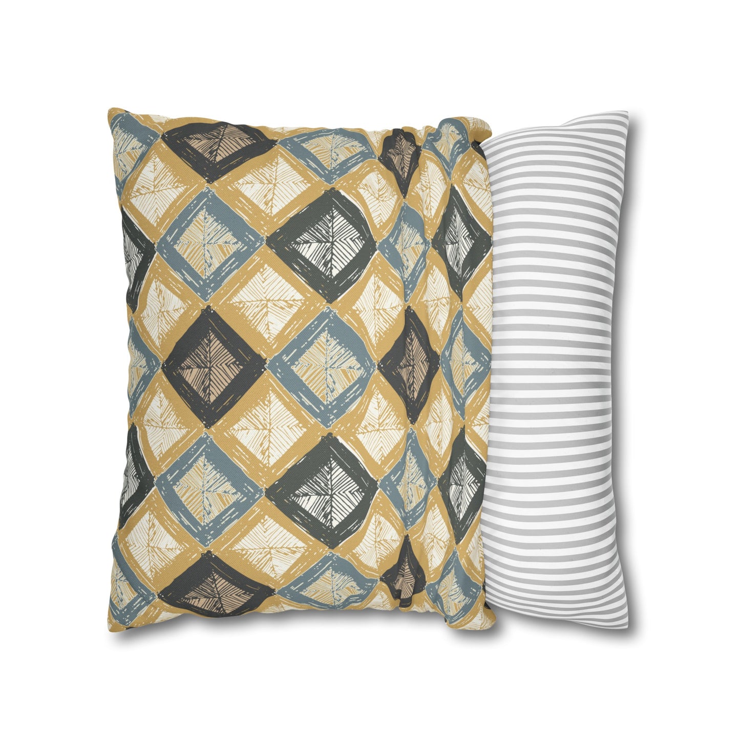 Spun Polyester Square Pillowcase