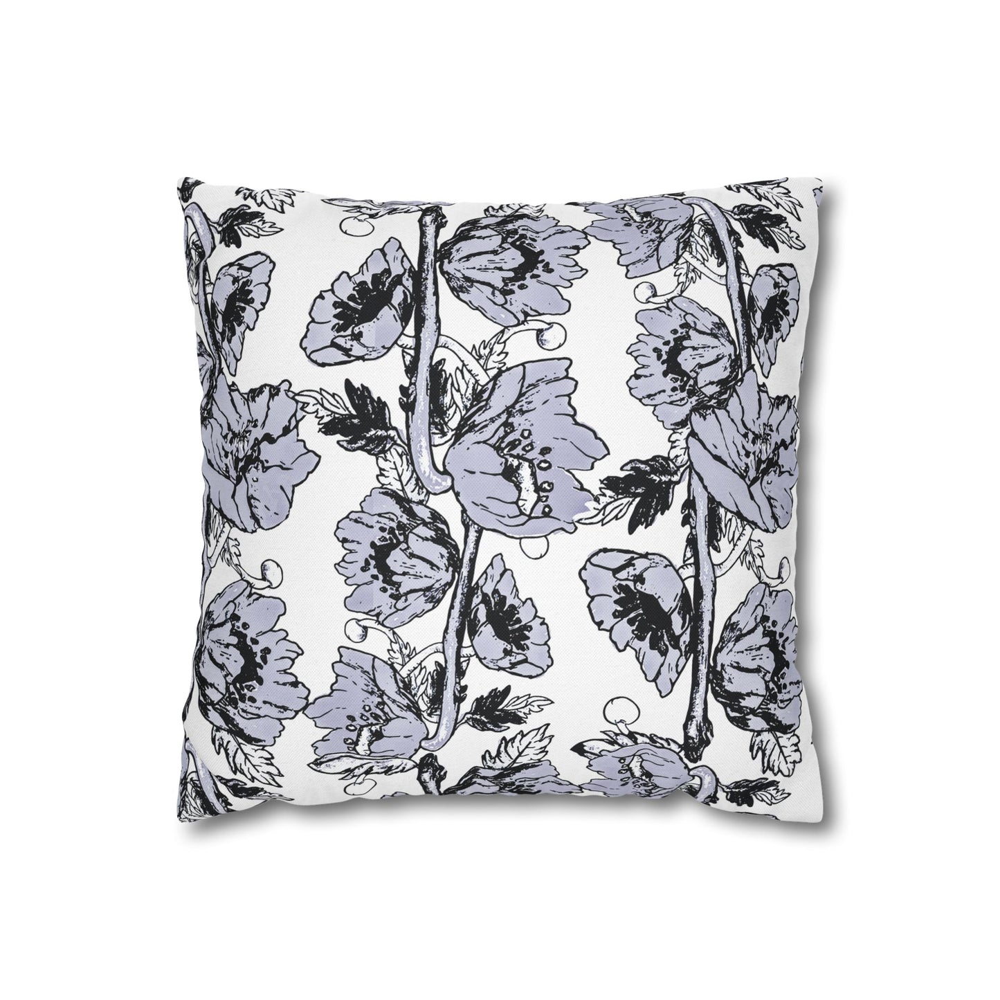 Spun Polyester Square Pillowcase