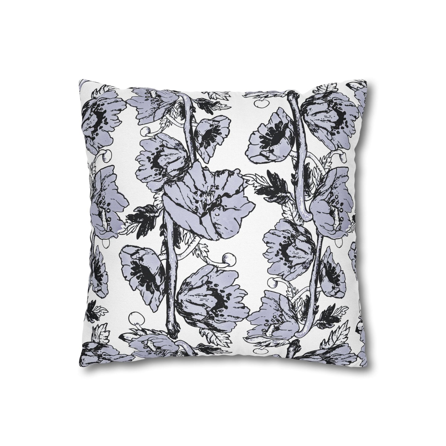Spun Polyester Square Pillowcase