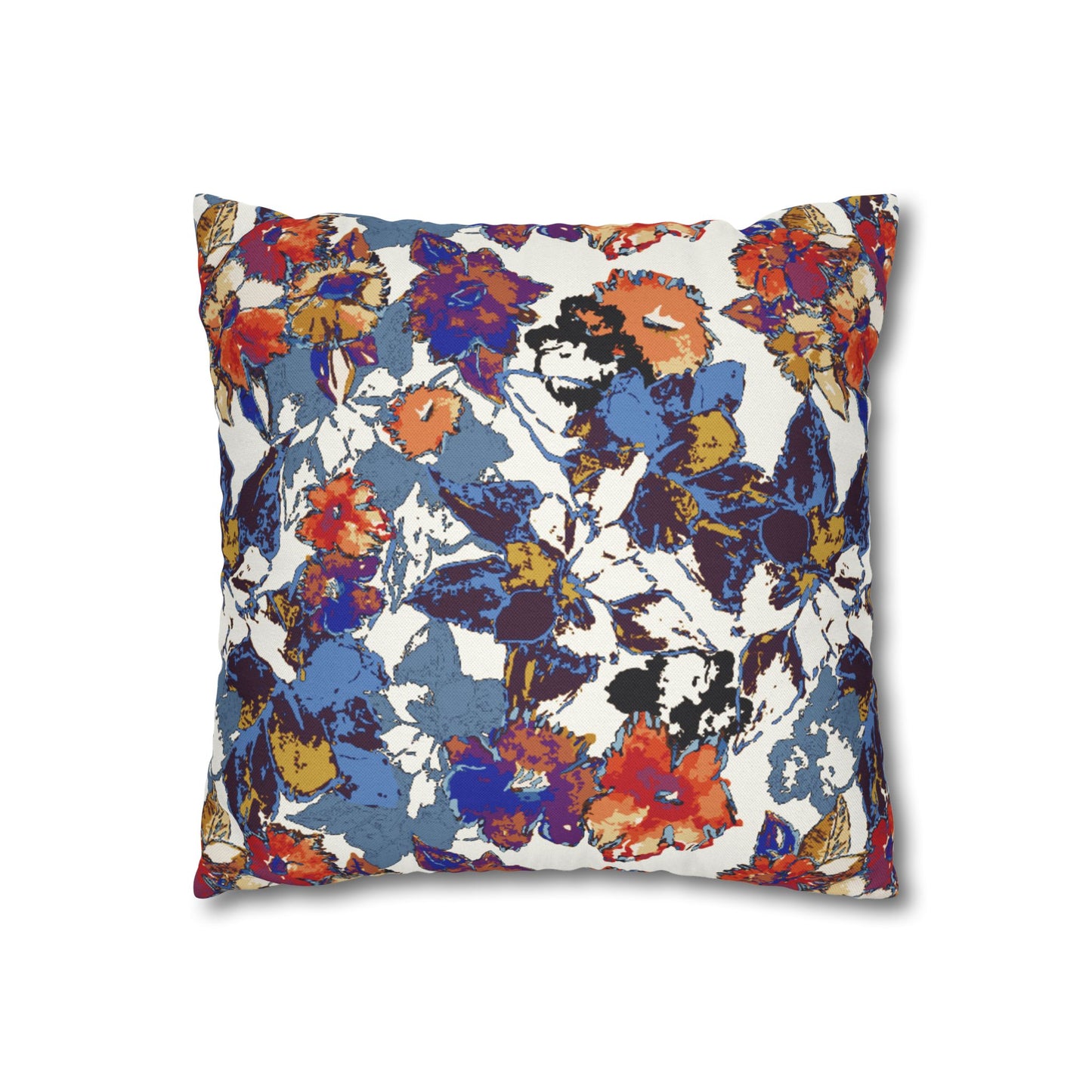 Spun Polyester Square Pillowcase