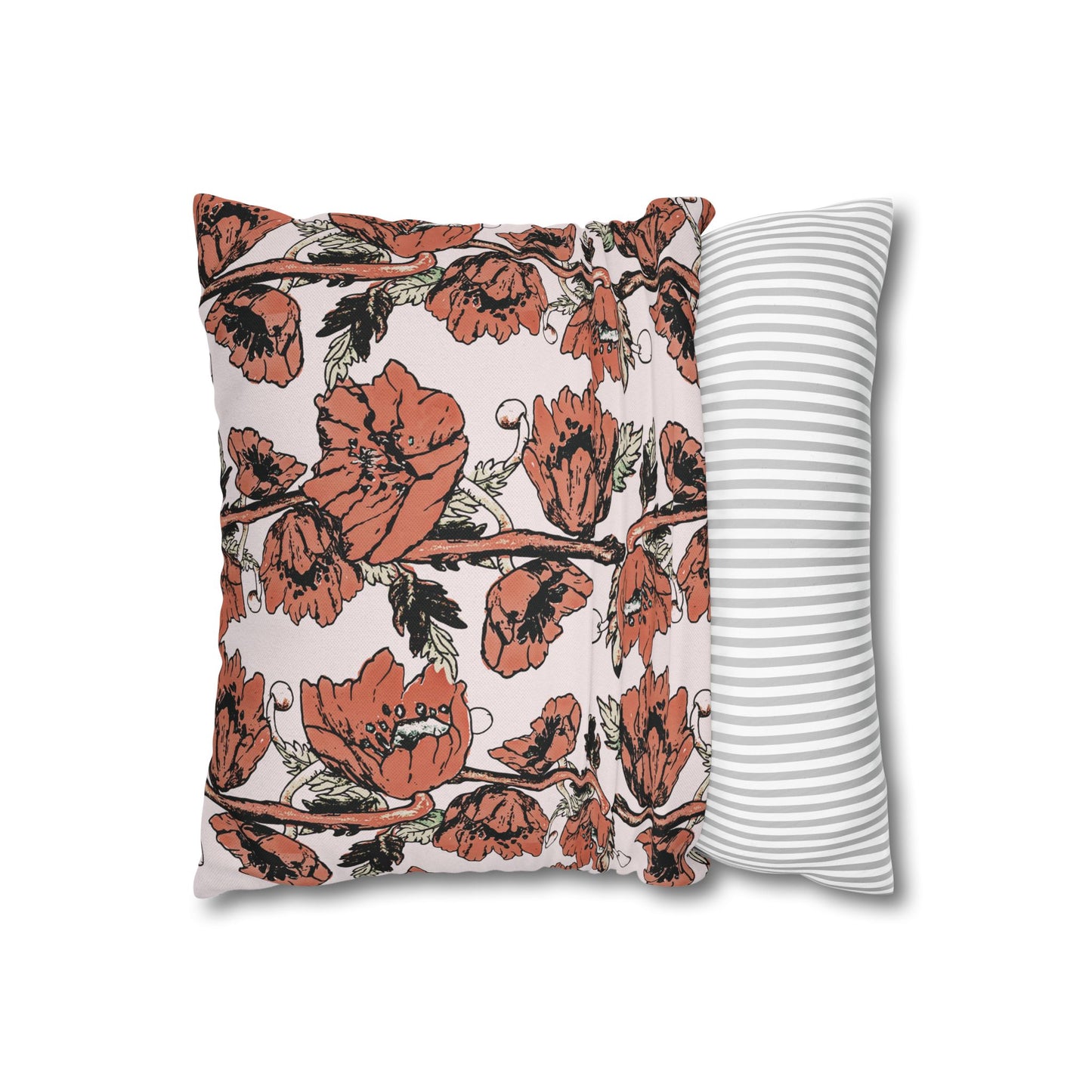 Botanical Floral Pillowcase - Cozy Home Decor for Nature Lovers