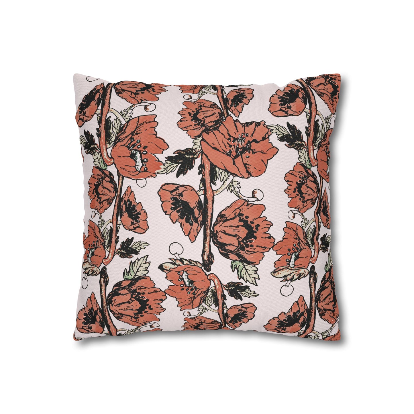 Botanical Floral Pillowcase - Cozy Home Decor for Nature Lovers