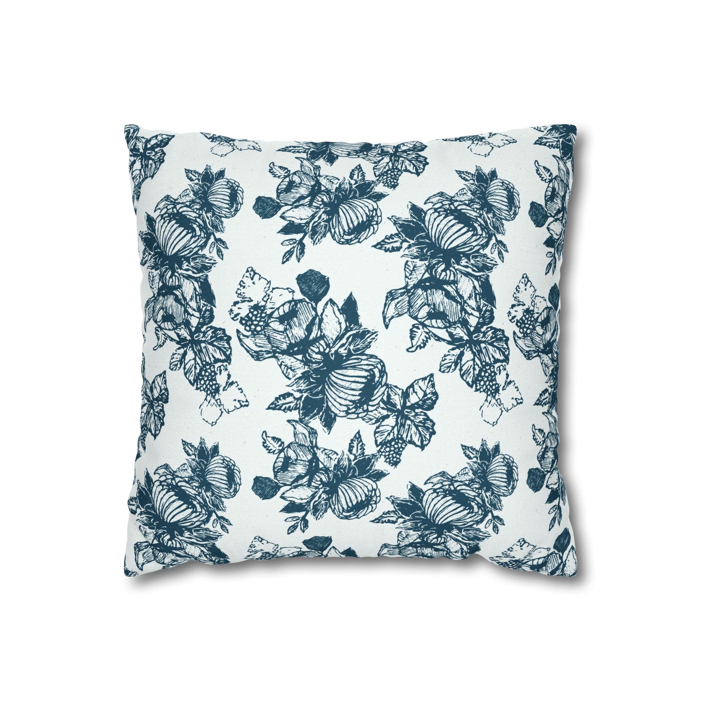 Floral Decorative Pillowcase - Cozy Home Accent for Fall Decor