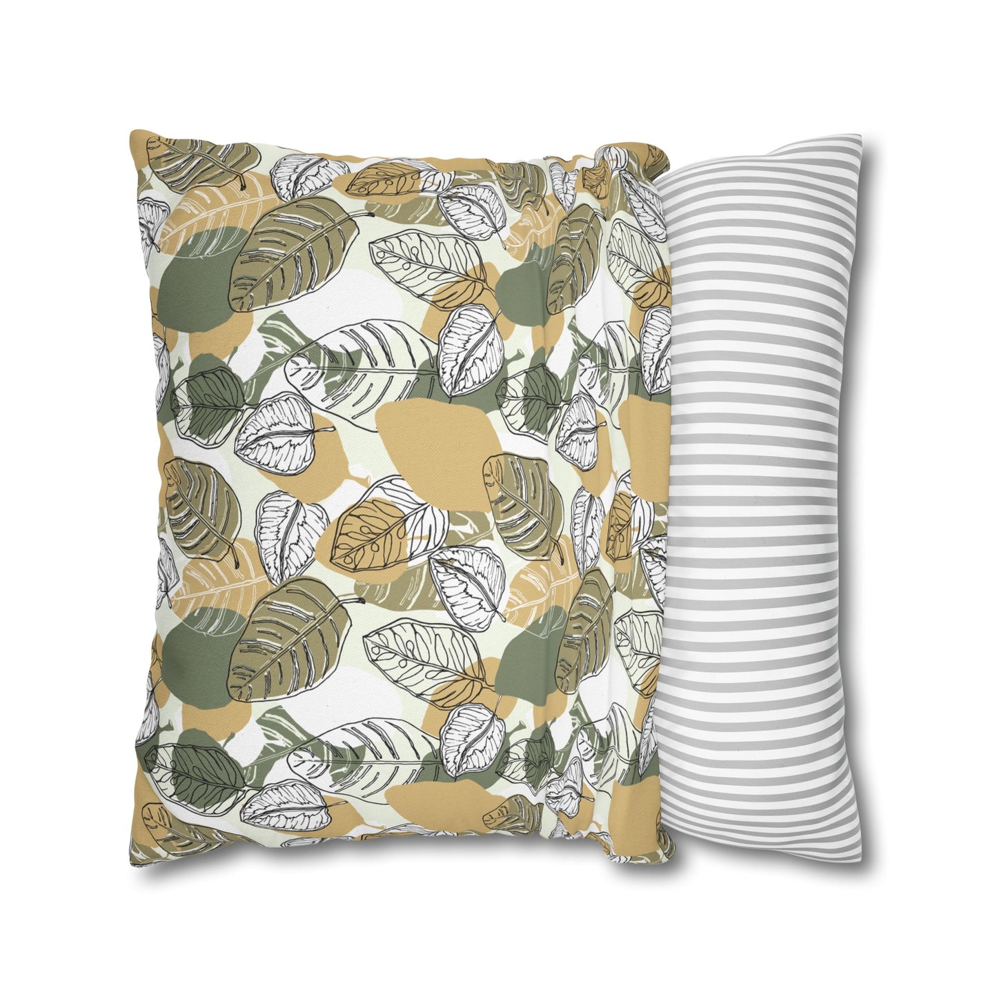 Spun Polyester Square Pillowcase