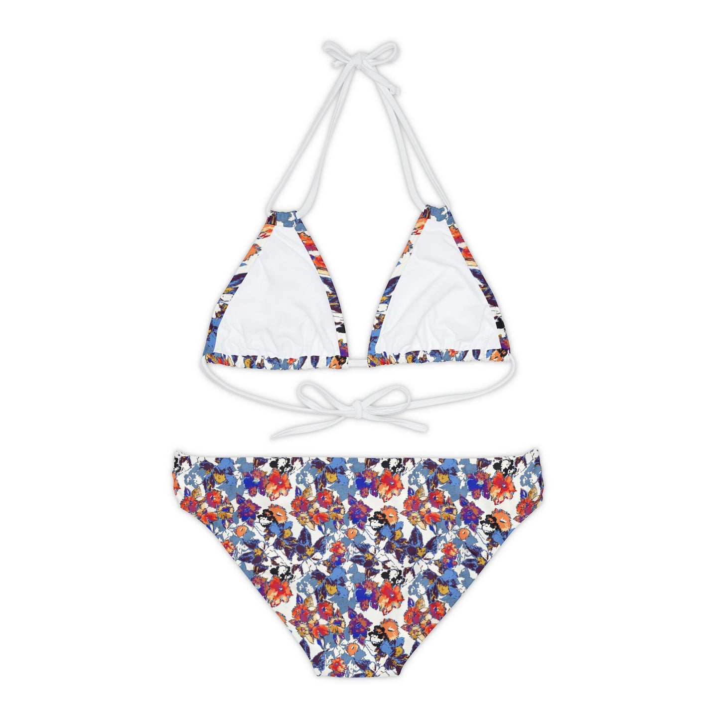 Strappy Bikini Set (AOP)