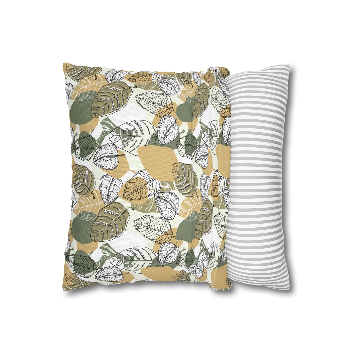 Spun Polyester Square Pillowcase