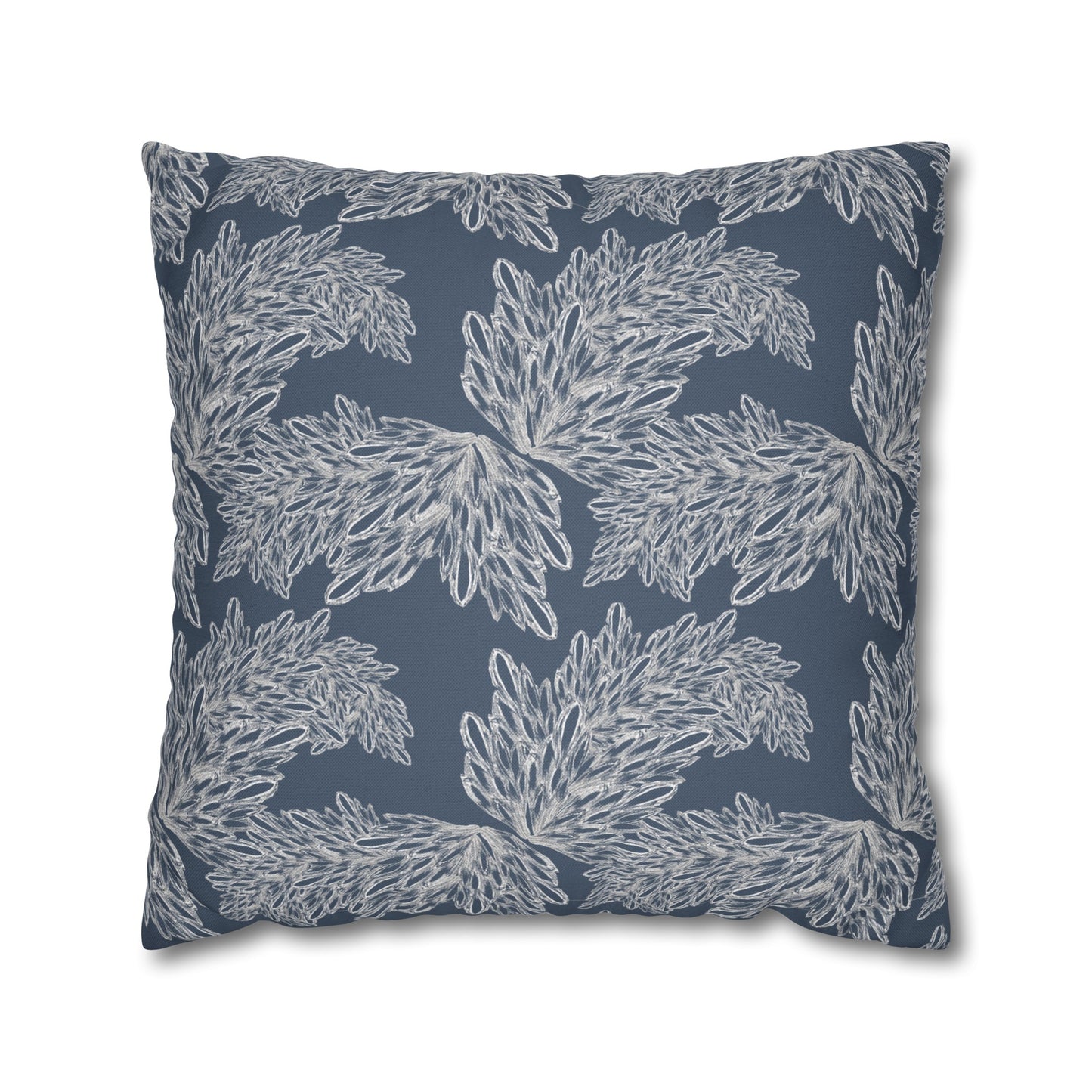 Spun Polyester Square Pillowcase