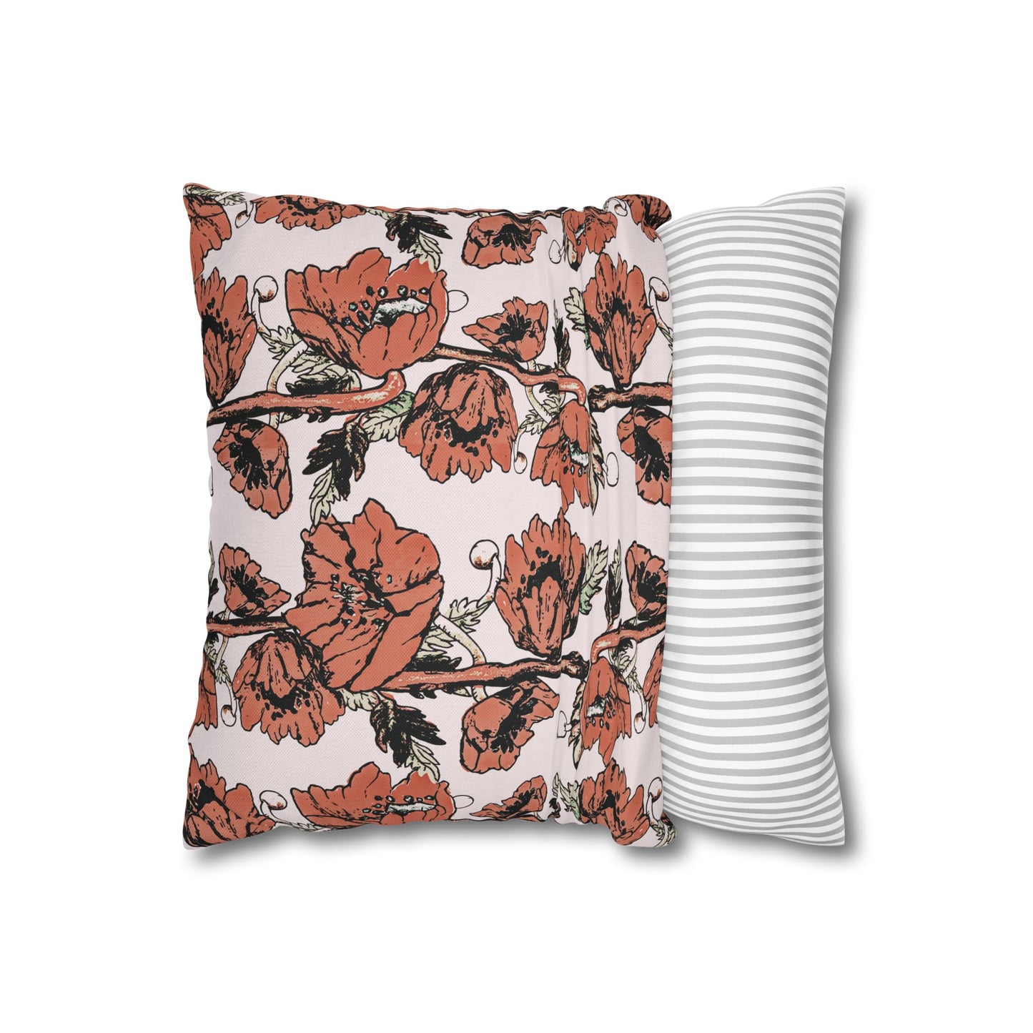 Botanical Floral Pillowcase - Cozy Home Decor for Nature Lovers