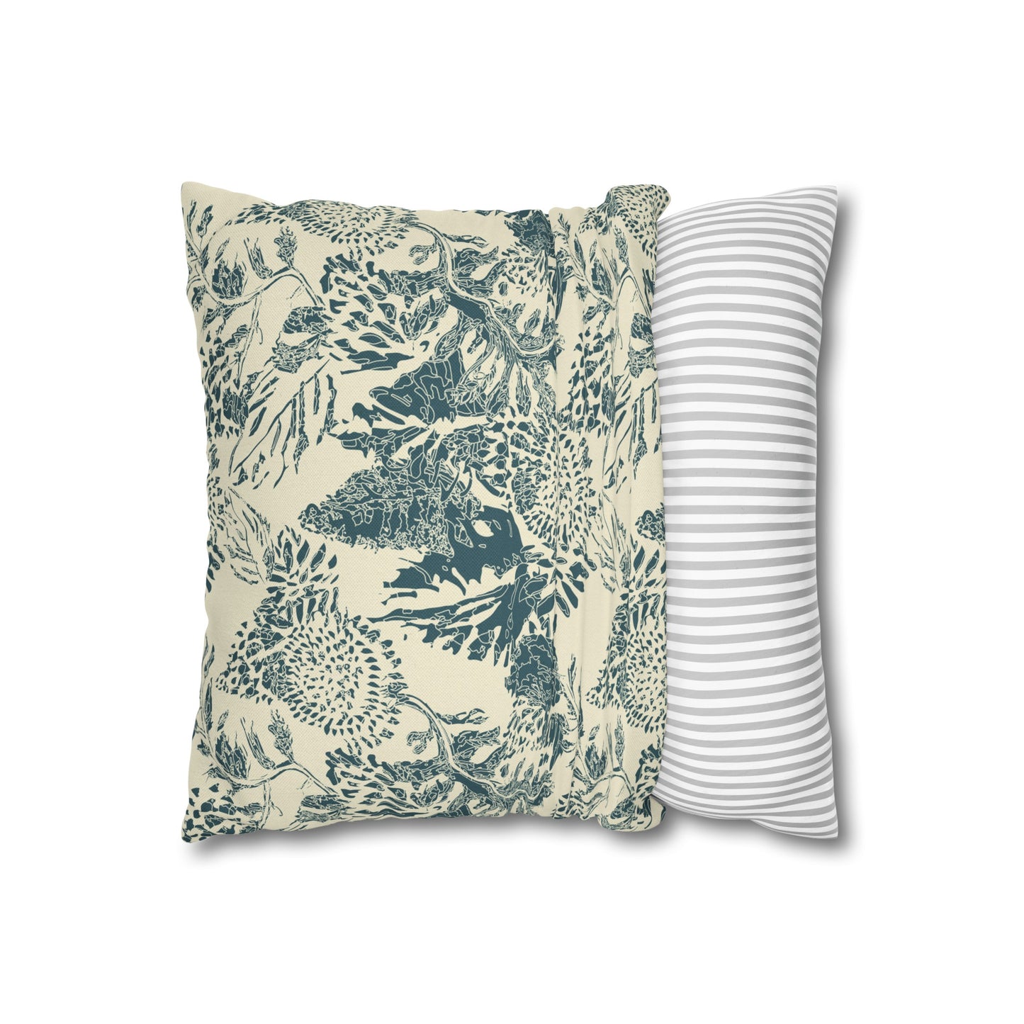 Spun Polyester Square Pillowcase