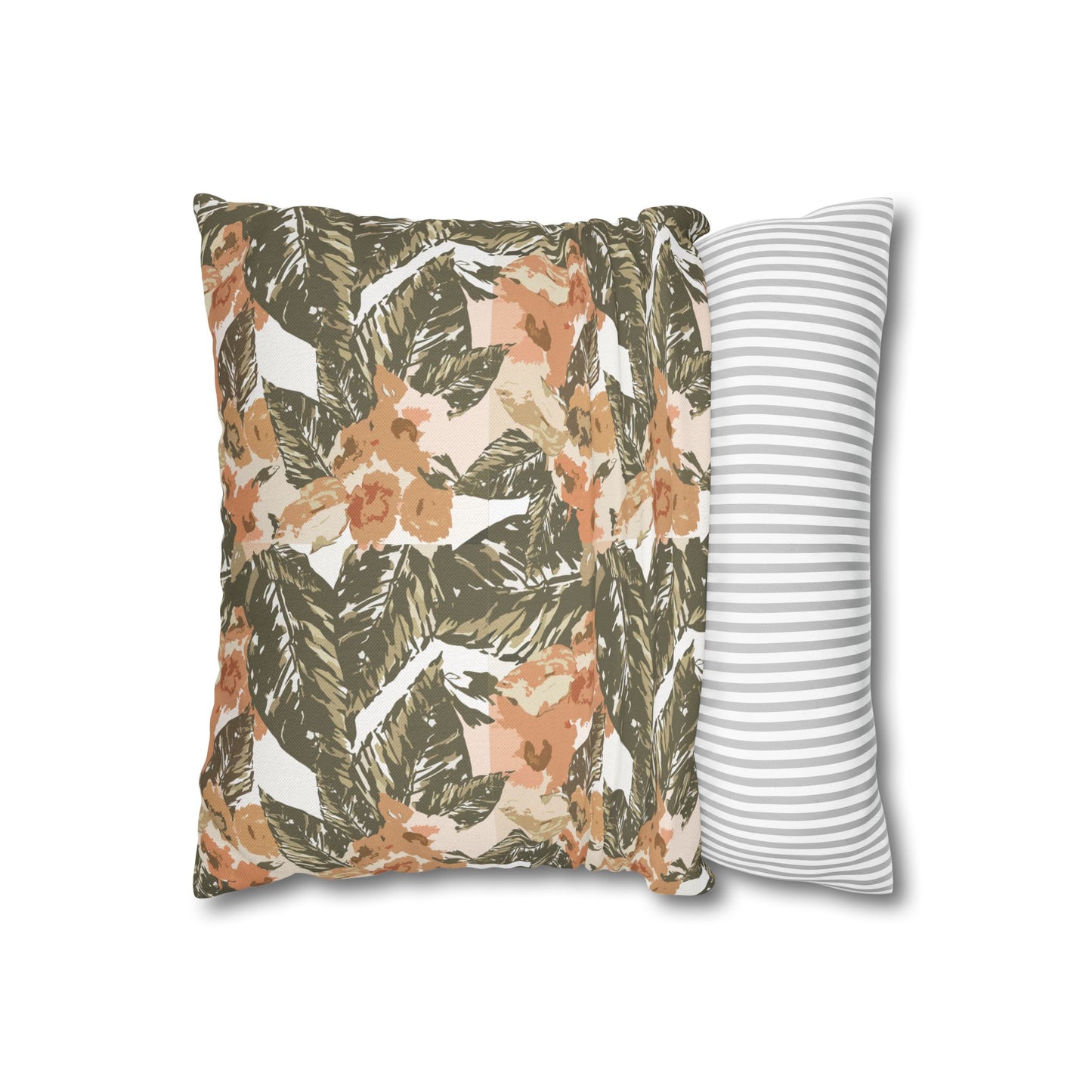 Spun Polyester Square Pillowcase