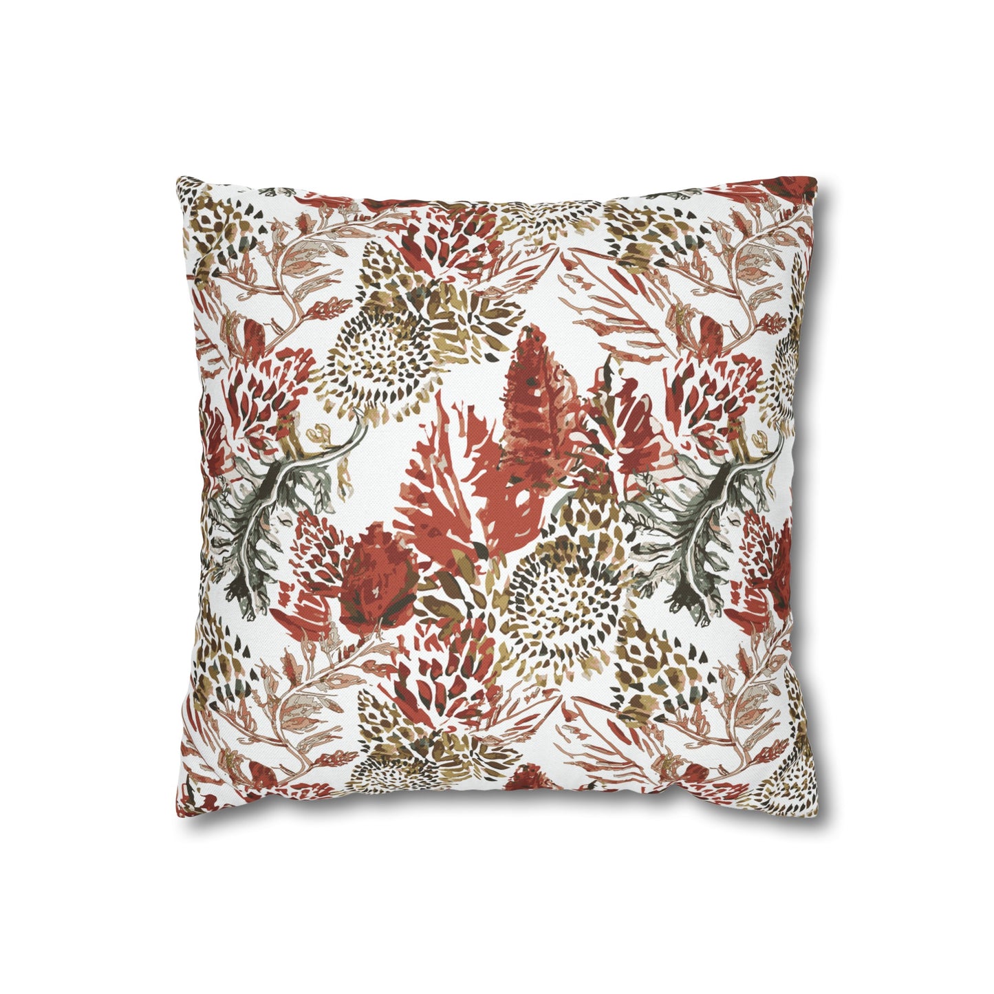 Spun Polyester Square Pillowcase