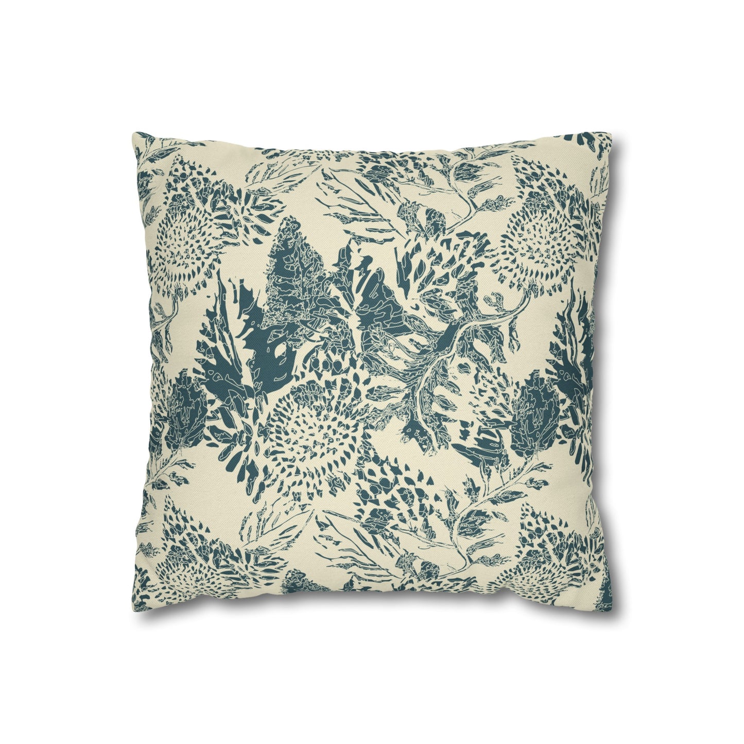 Spun Polyester Square Pillowcase