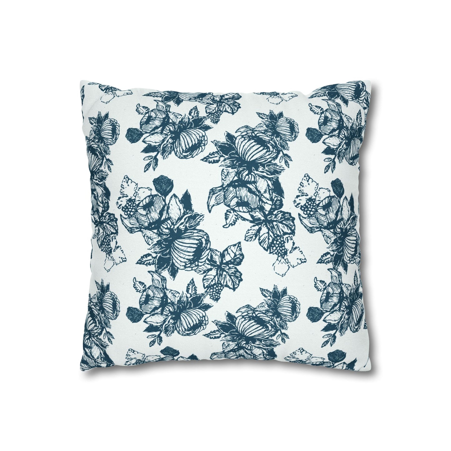 Floral Decorative Pillowcase - Cozy Home Accent for Fall Decor