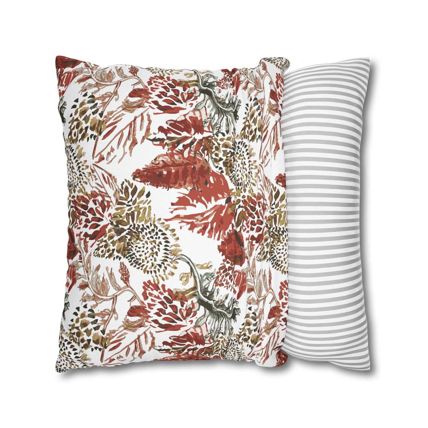 Spun Polyester Square Pillowcase