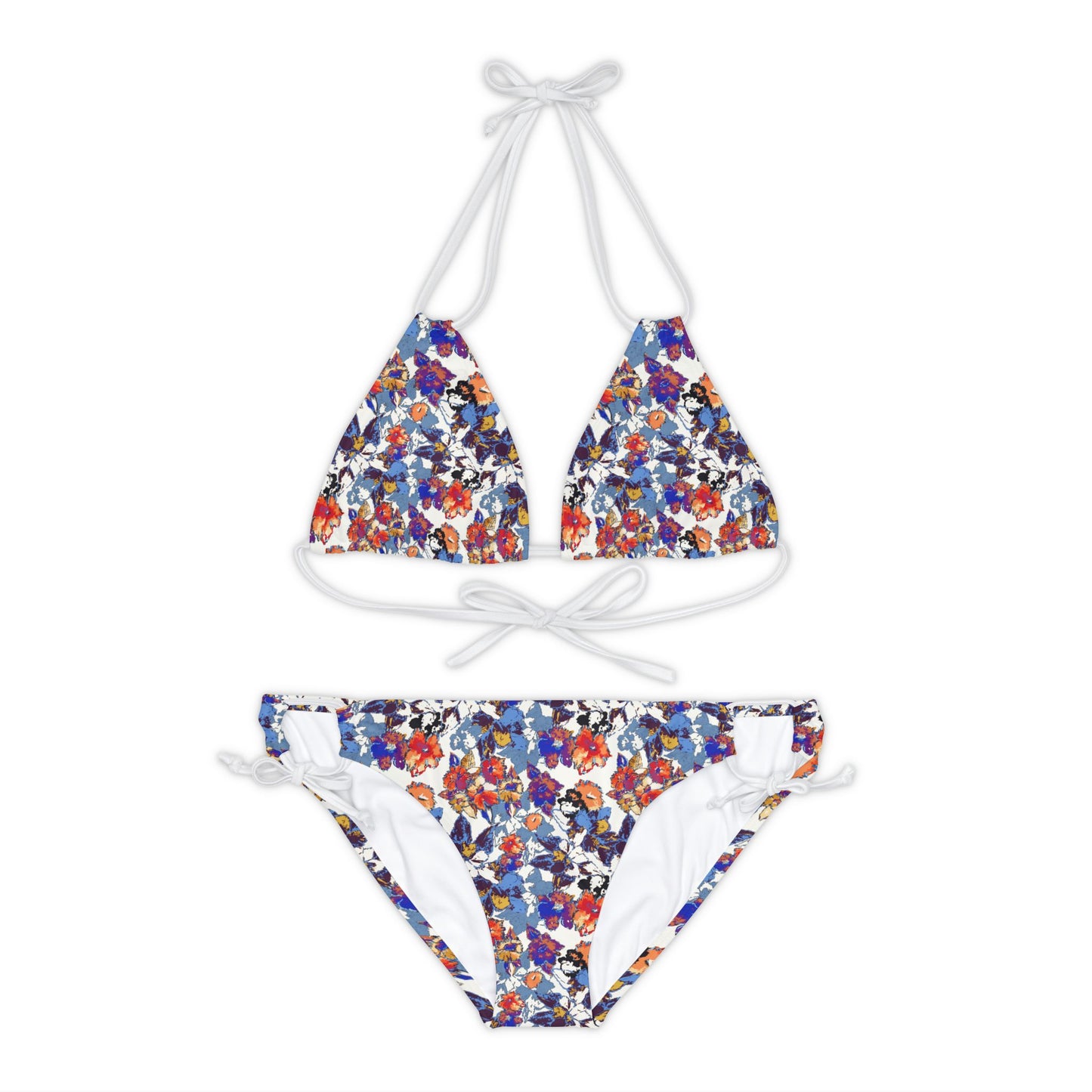 Strappy Bikini Set (AOP)