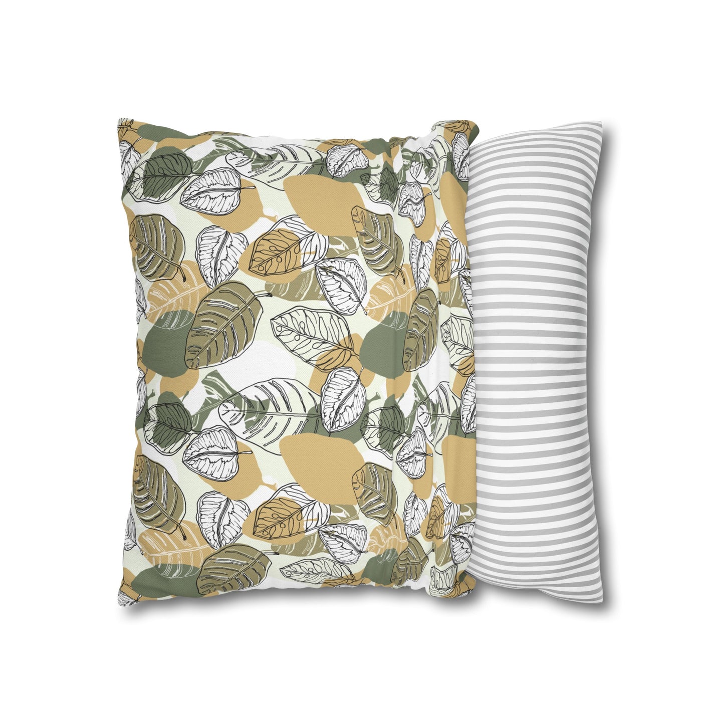 Spun Polyester Square Pillowcase