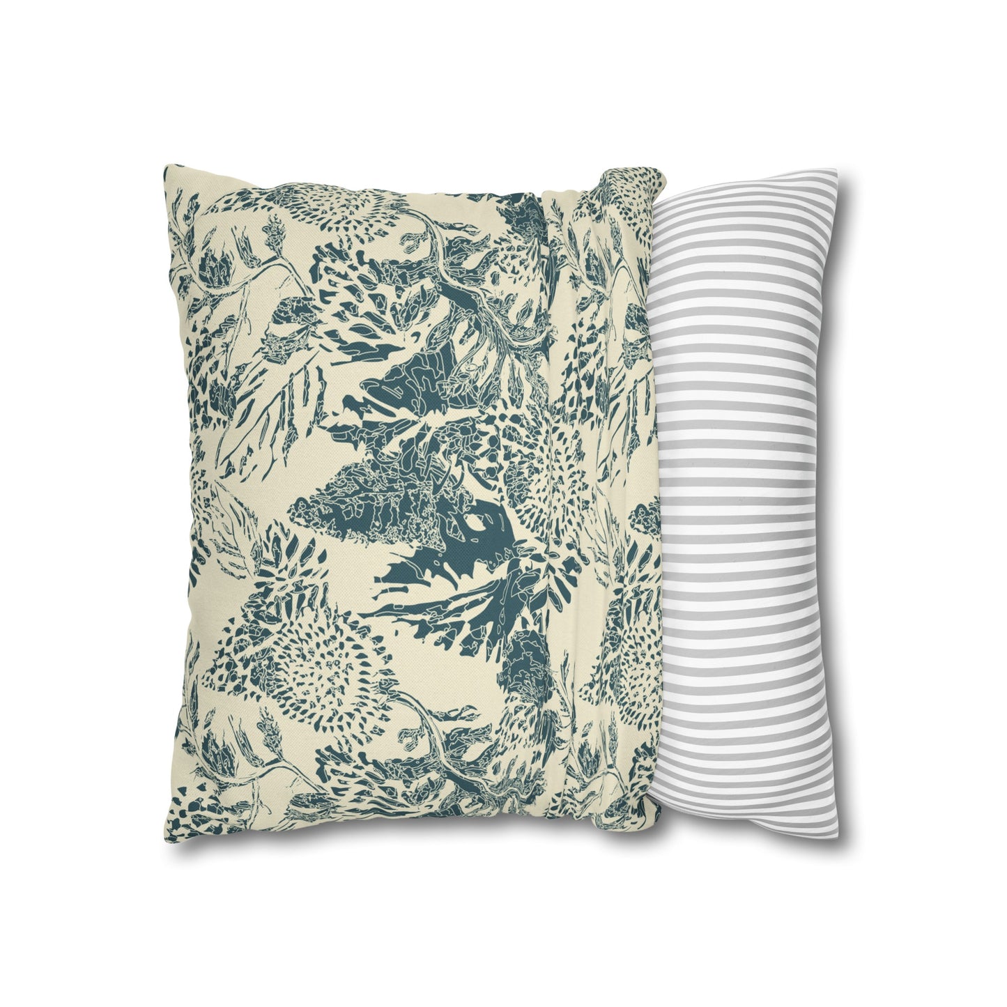 Spun Polyester Square Pillowcase