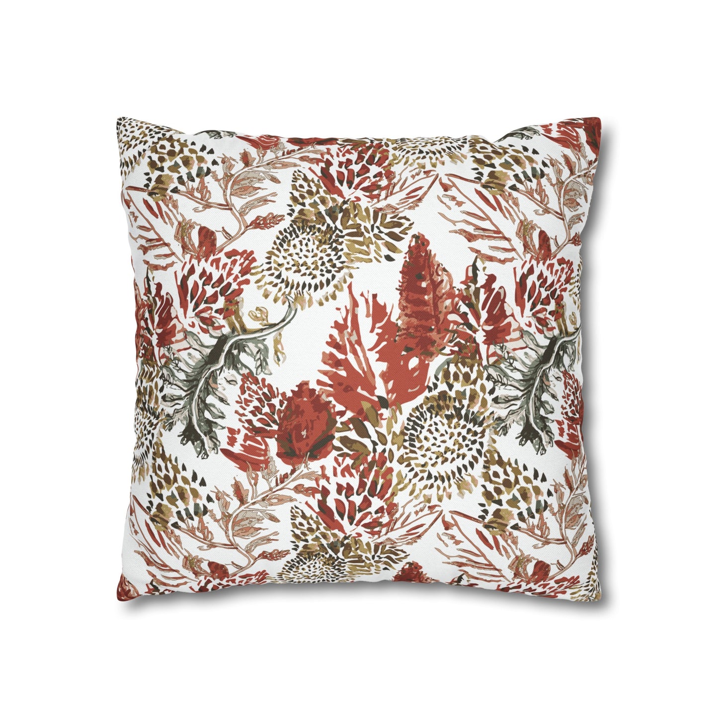 Spun Polyester Square Pillowcase