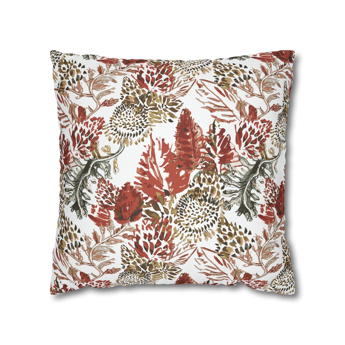 Spun Polyester Square Pillowcase