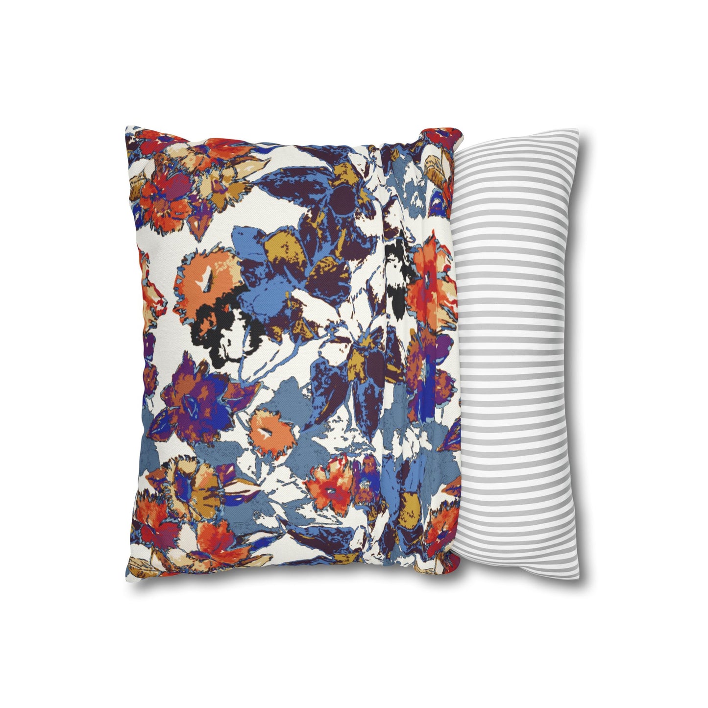 Spun Polyester Square Pillowcase