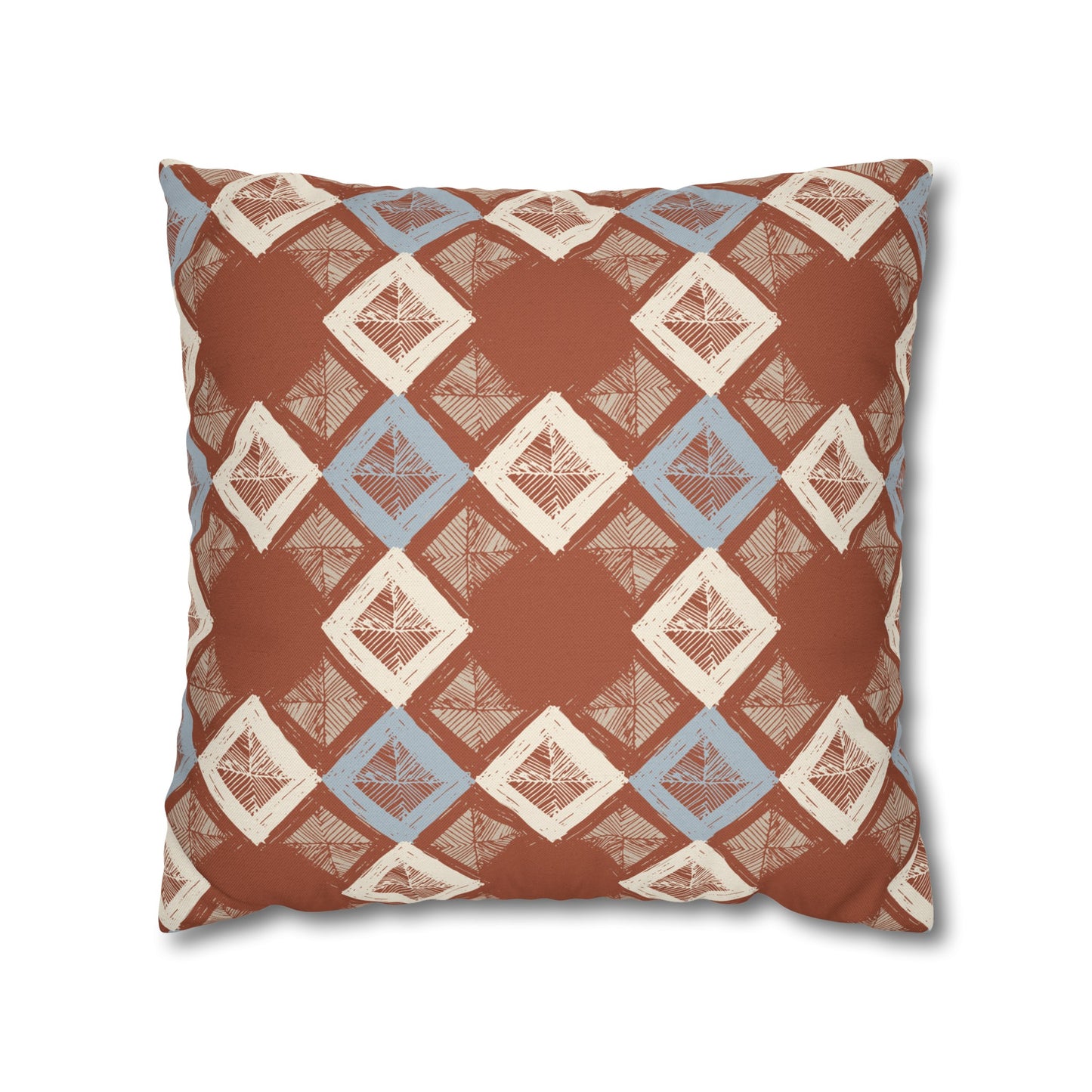 Spun Polyester Square Pillowcase