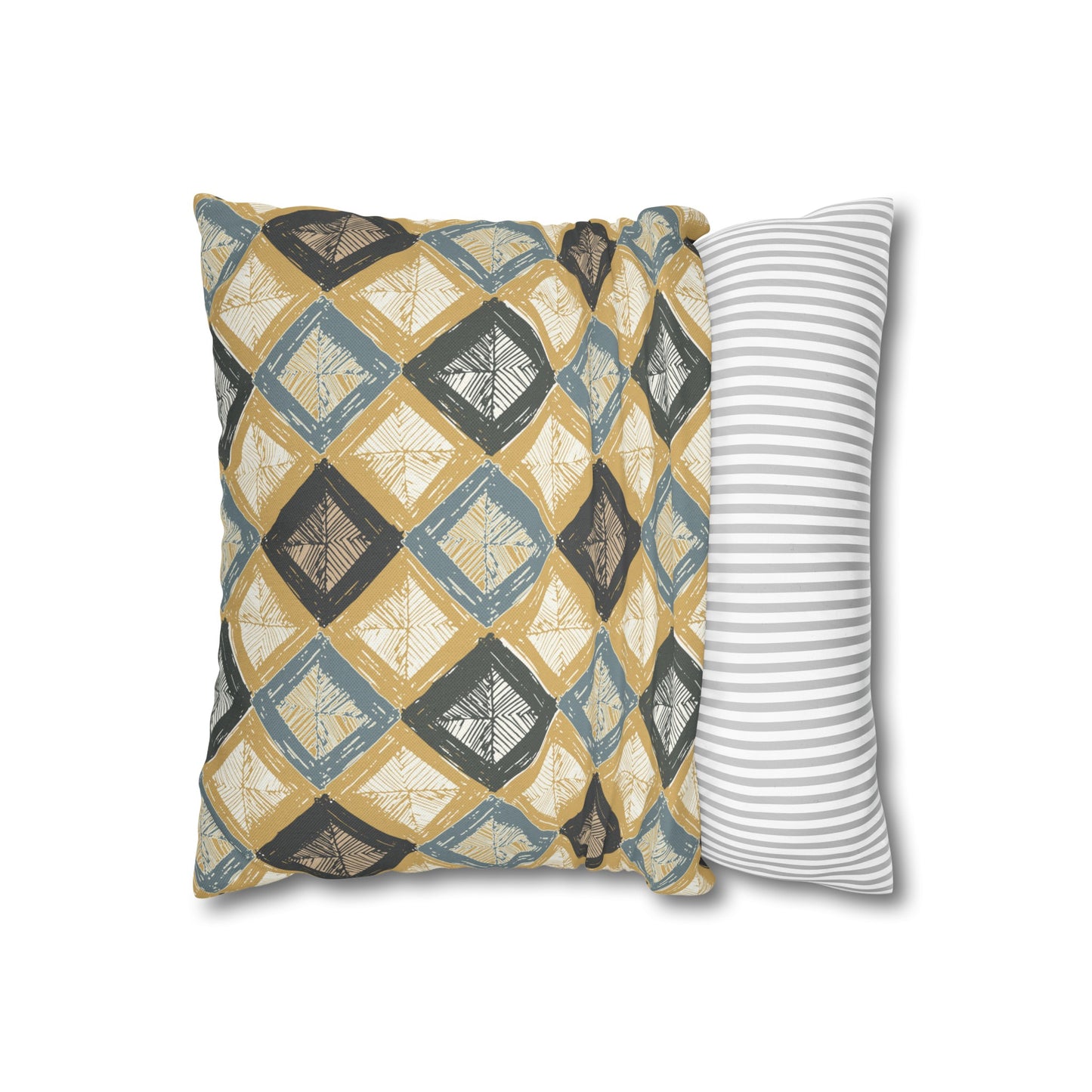 Spun Polyester Square Pillowcase