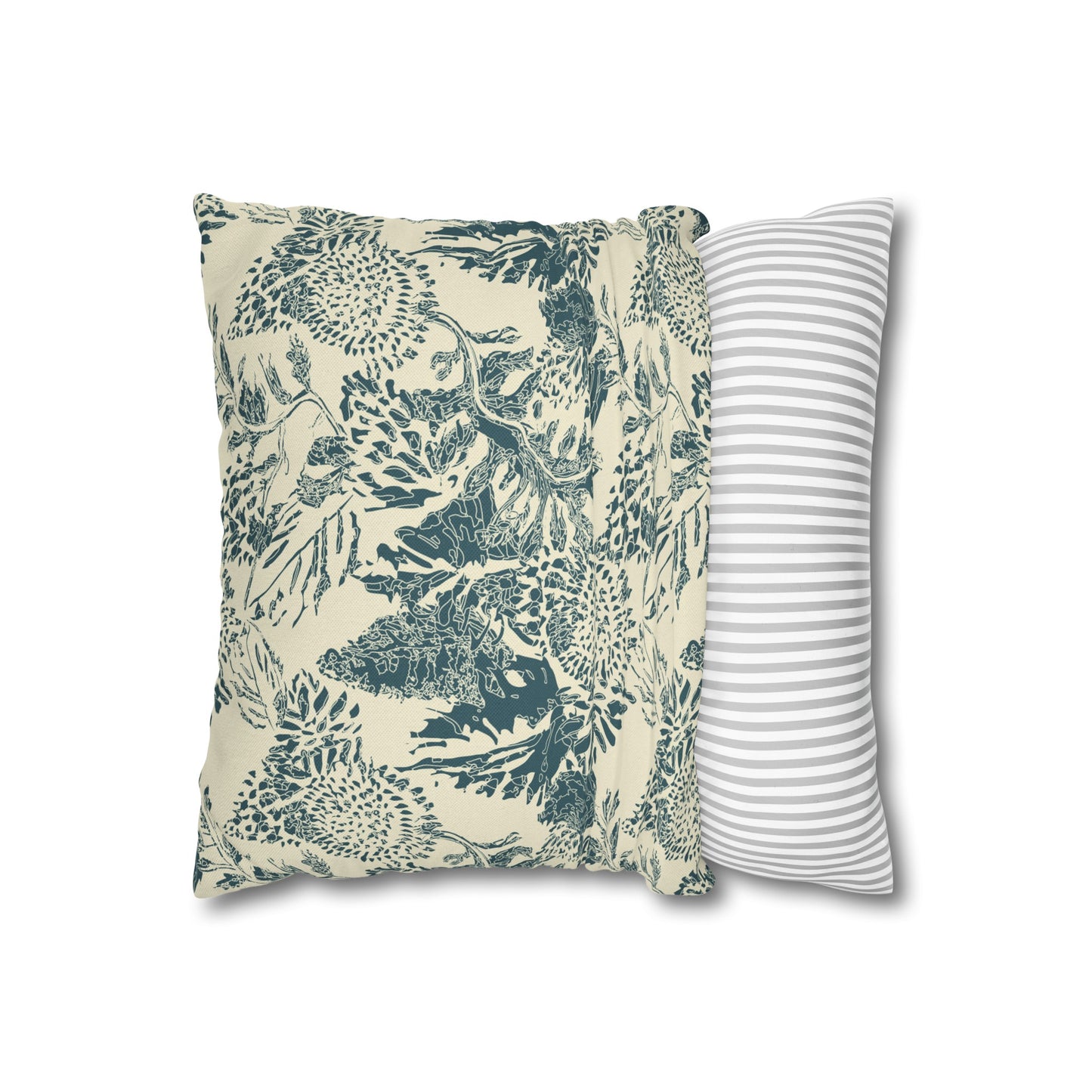 Spun Polyester Square Pillowcase