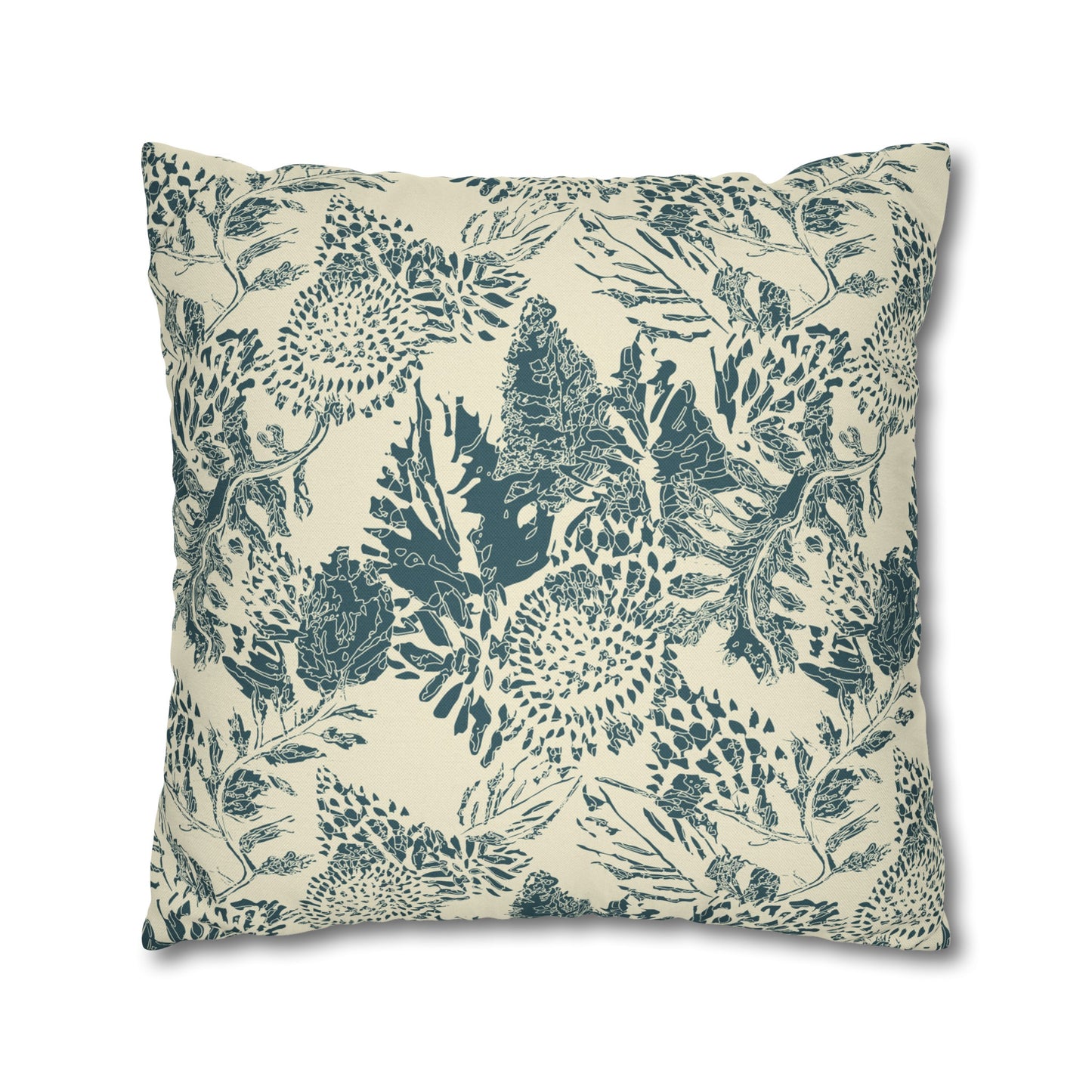 Spun Polyester Square Pillowcase