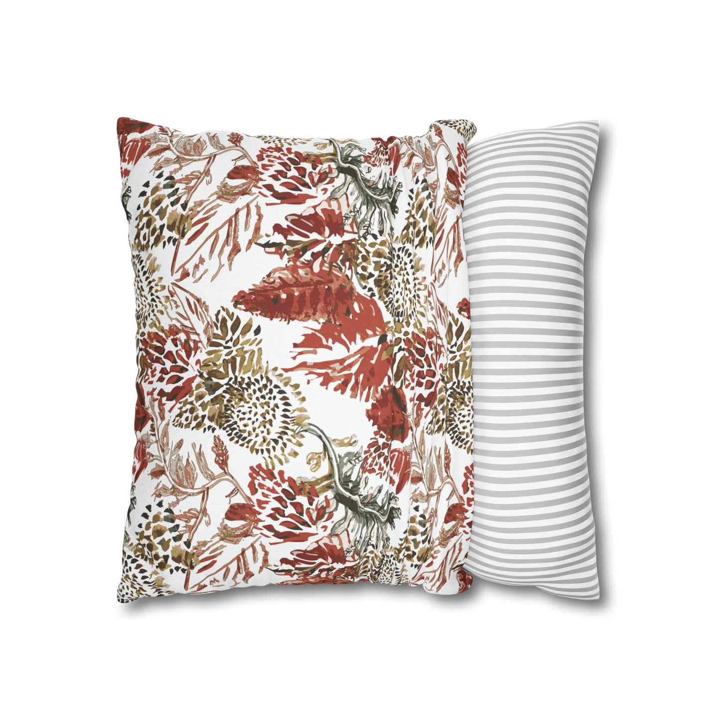 Spun Polyester Square Pillowcase