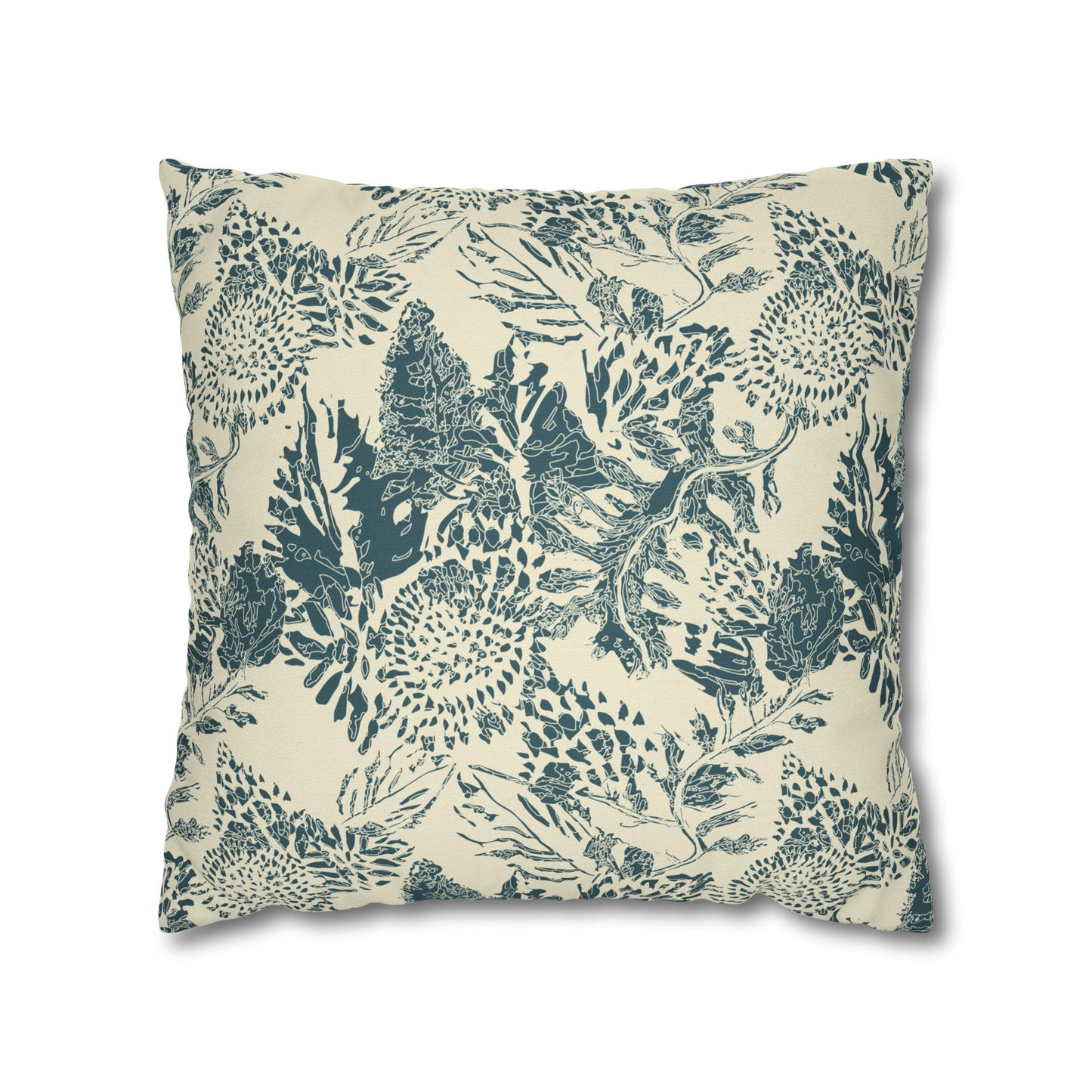 Spun Polyester Square Pillowcase