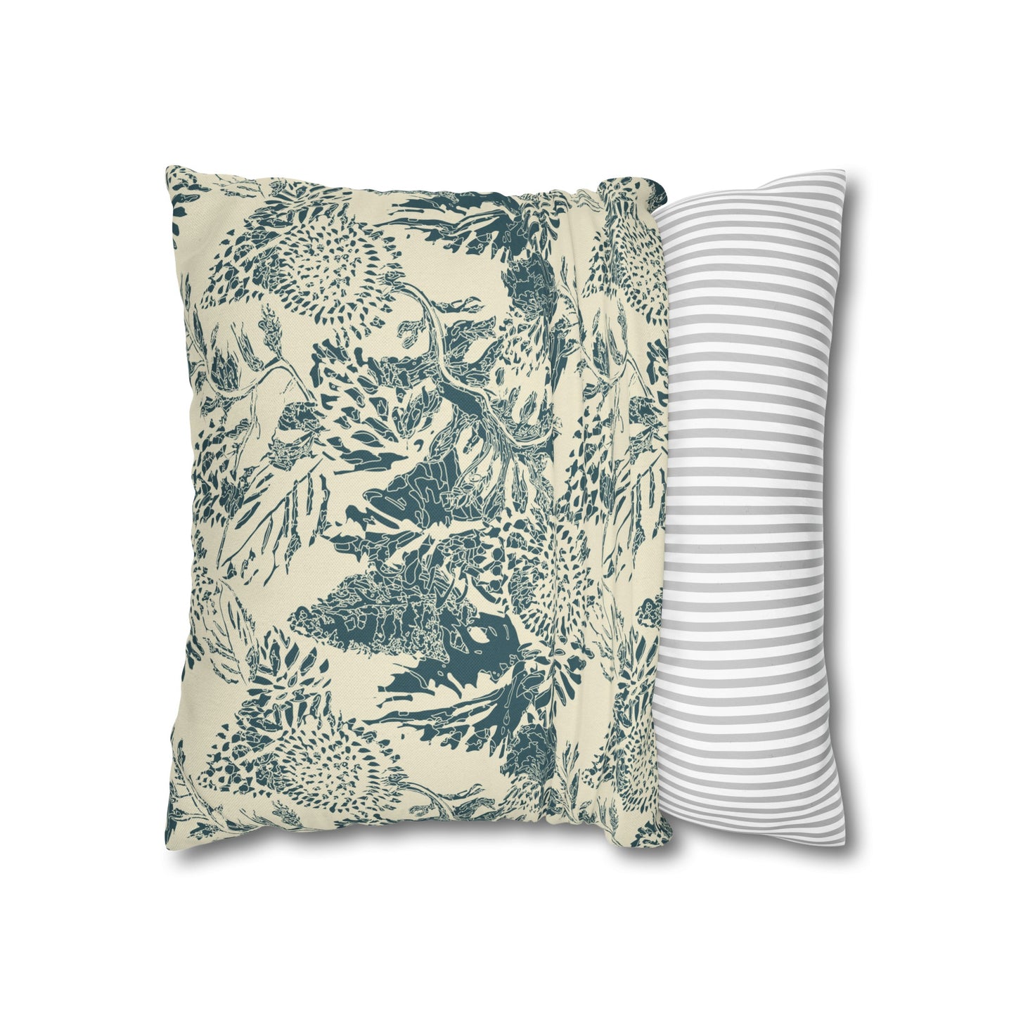 Spun Polyester Square Pillowcase