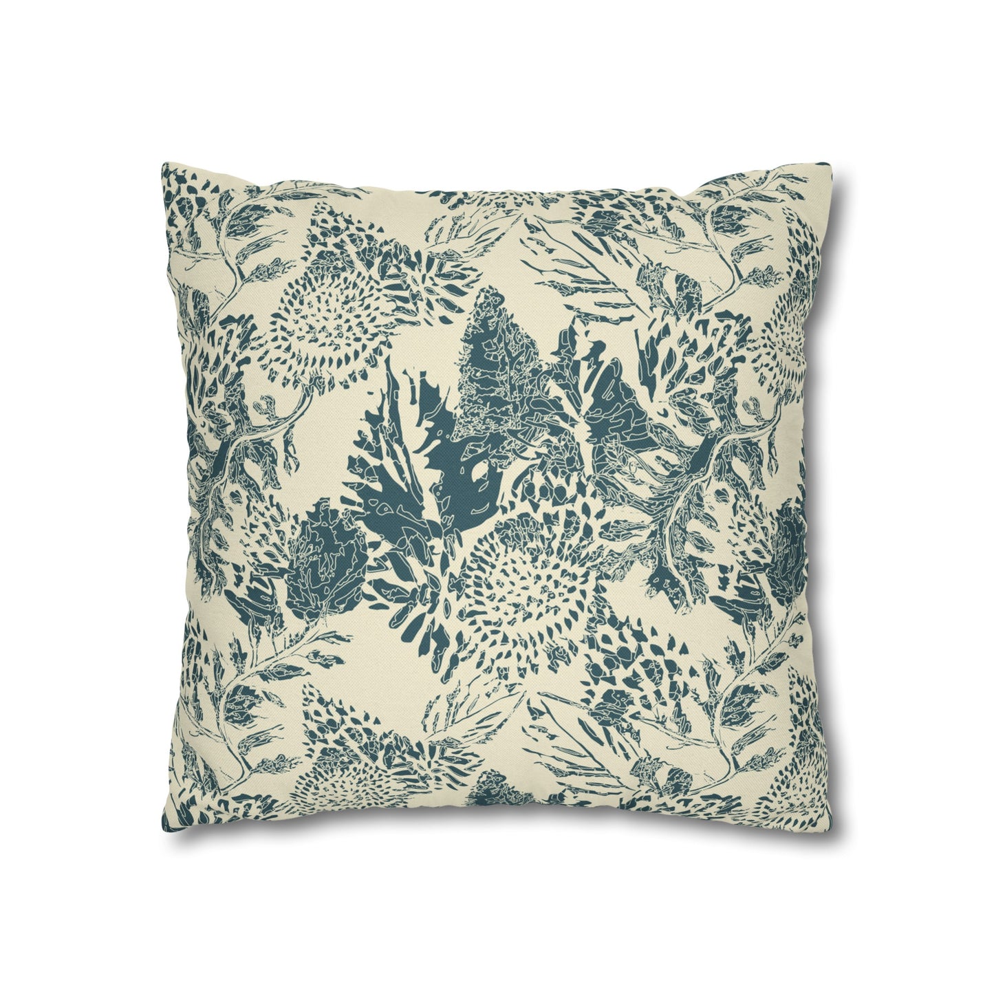 Spun Polyester Square Pillowcase