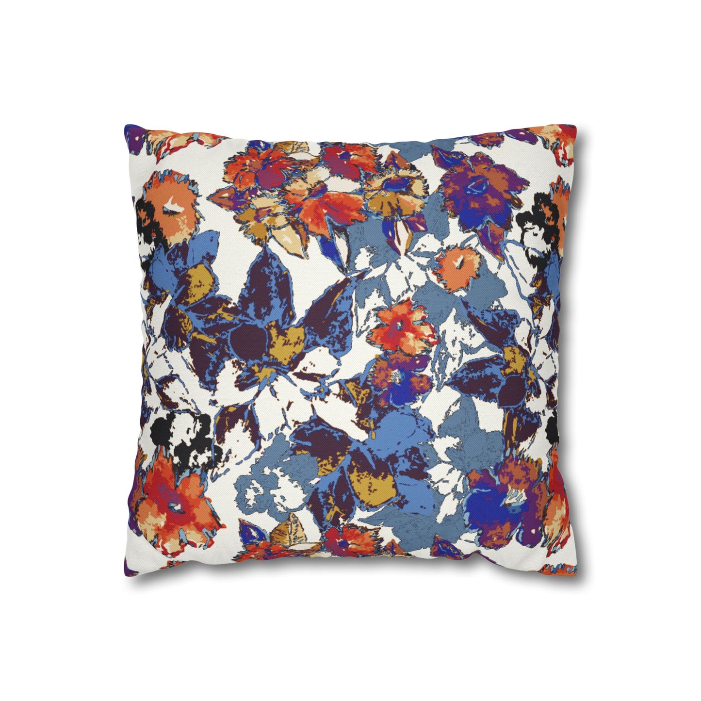 Spun Polyester Square Pillowcase