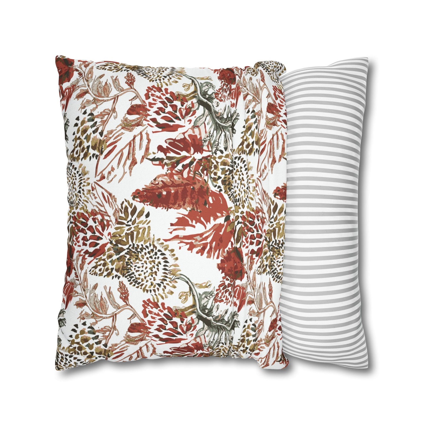 Spun Polyester Square Pillowcase