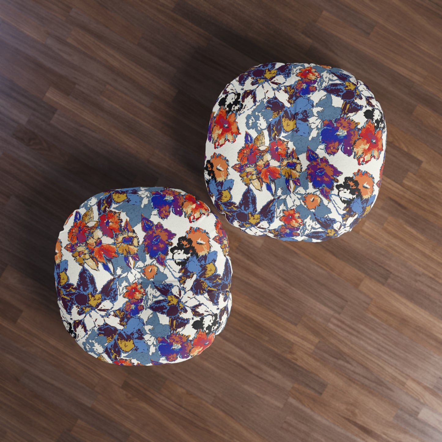 Tufted Floor Pillow, Round