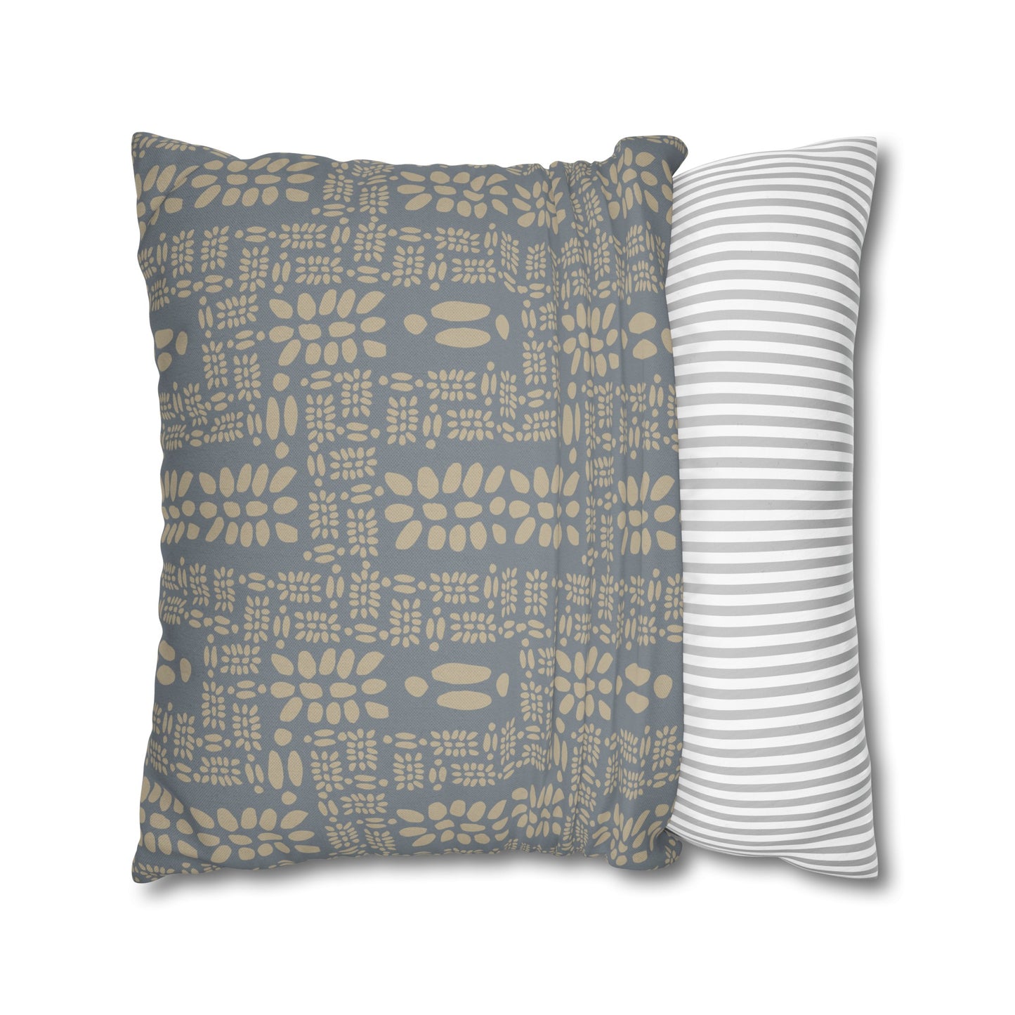 Spun Polyester Square Pillowcase