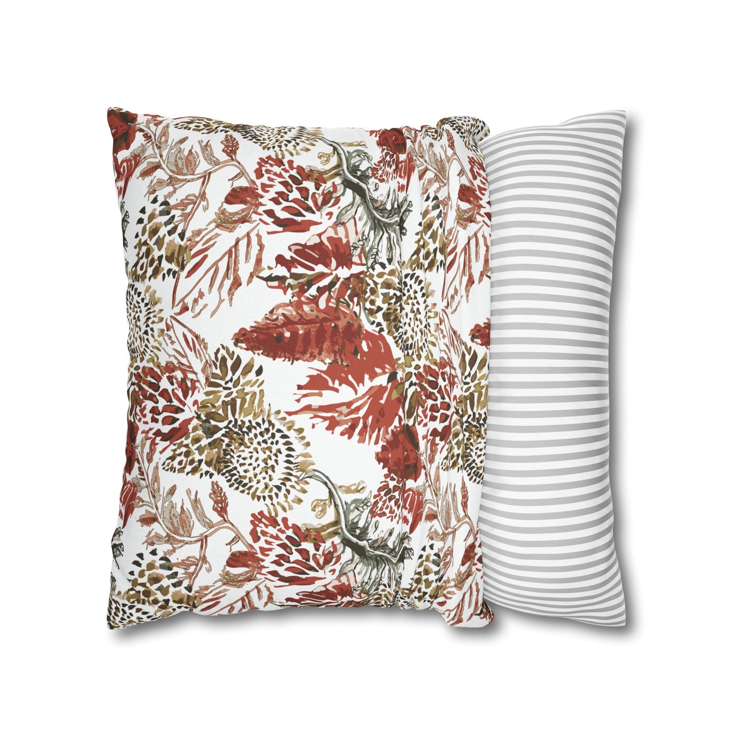 Spun Polyester Square Pillowcase