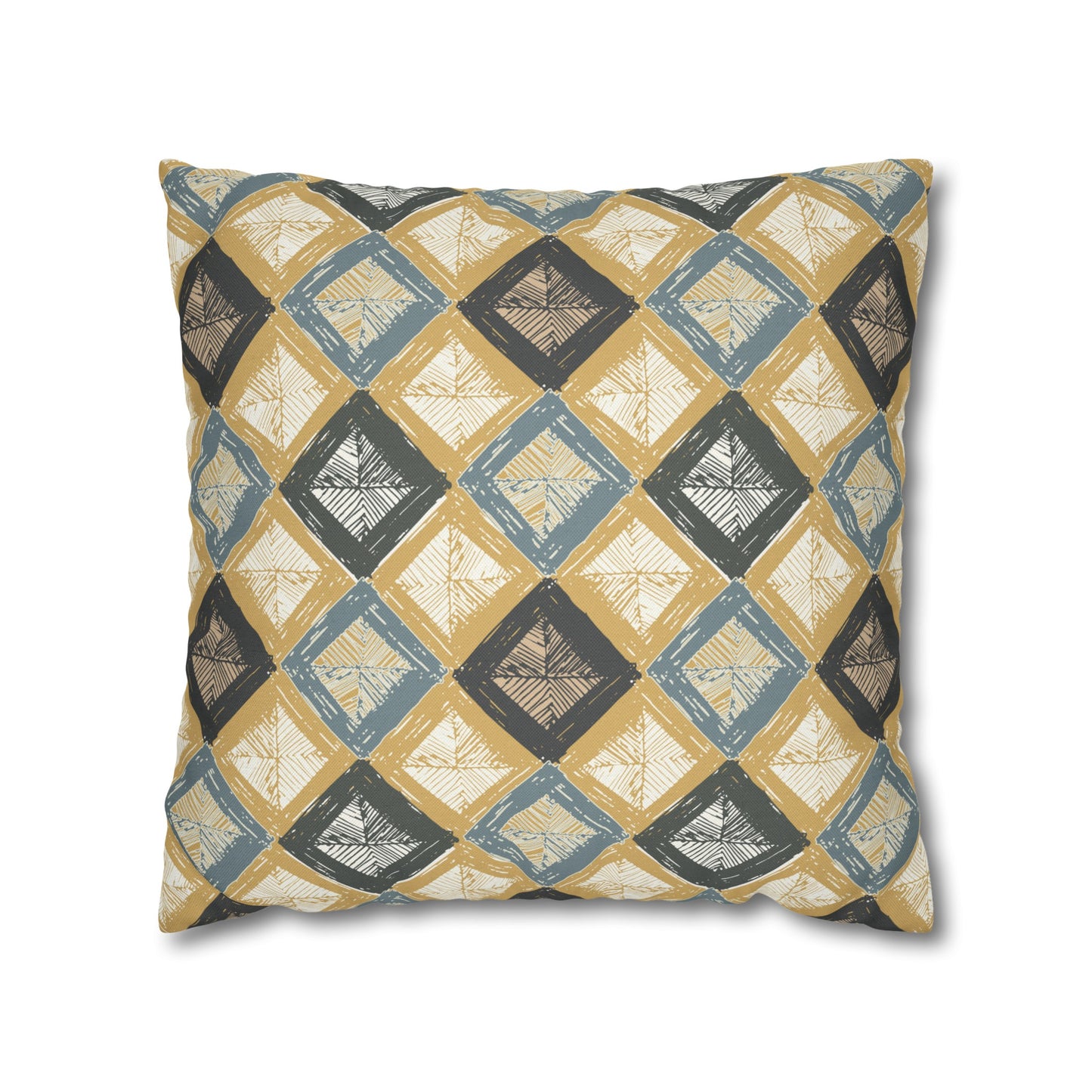 Spun Polyester Square Pillowcase