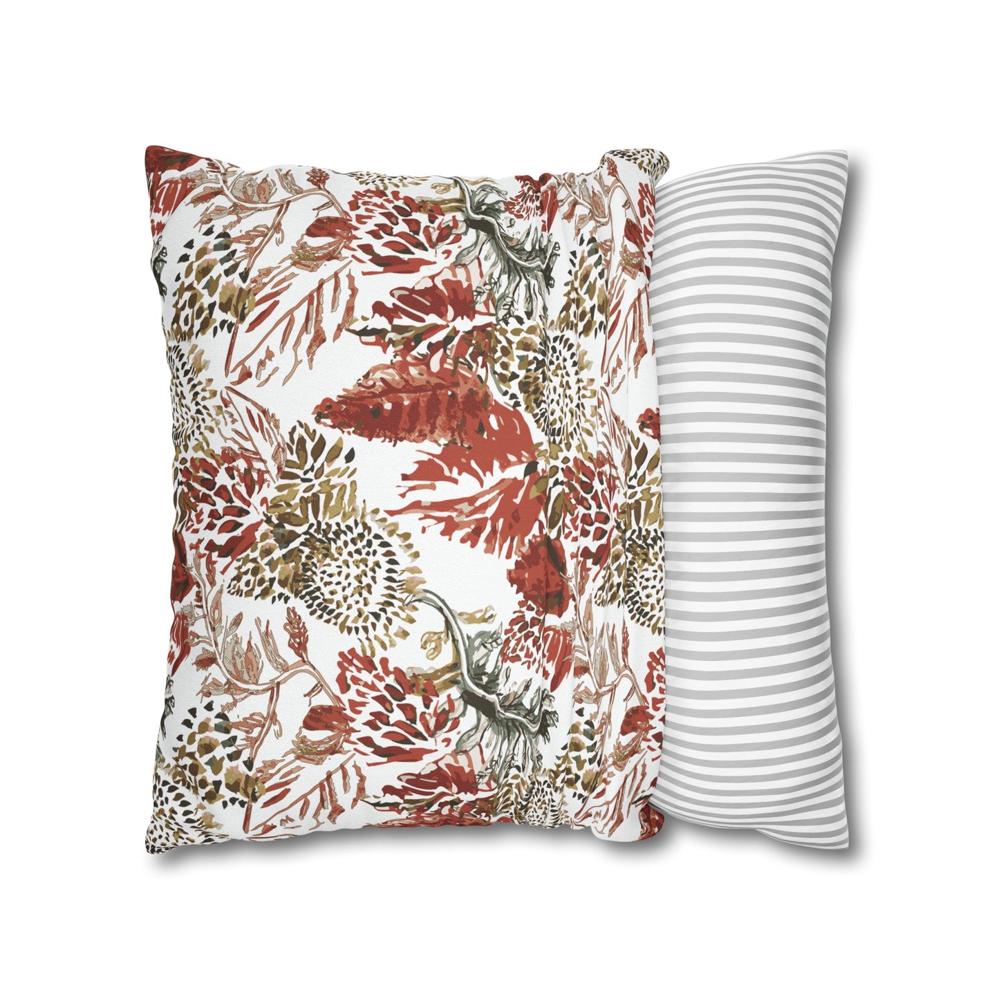 Spun Polyester Square Pillowcase