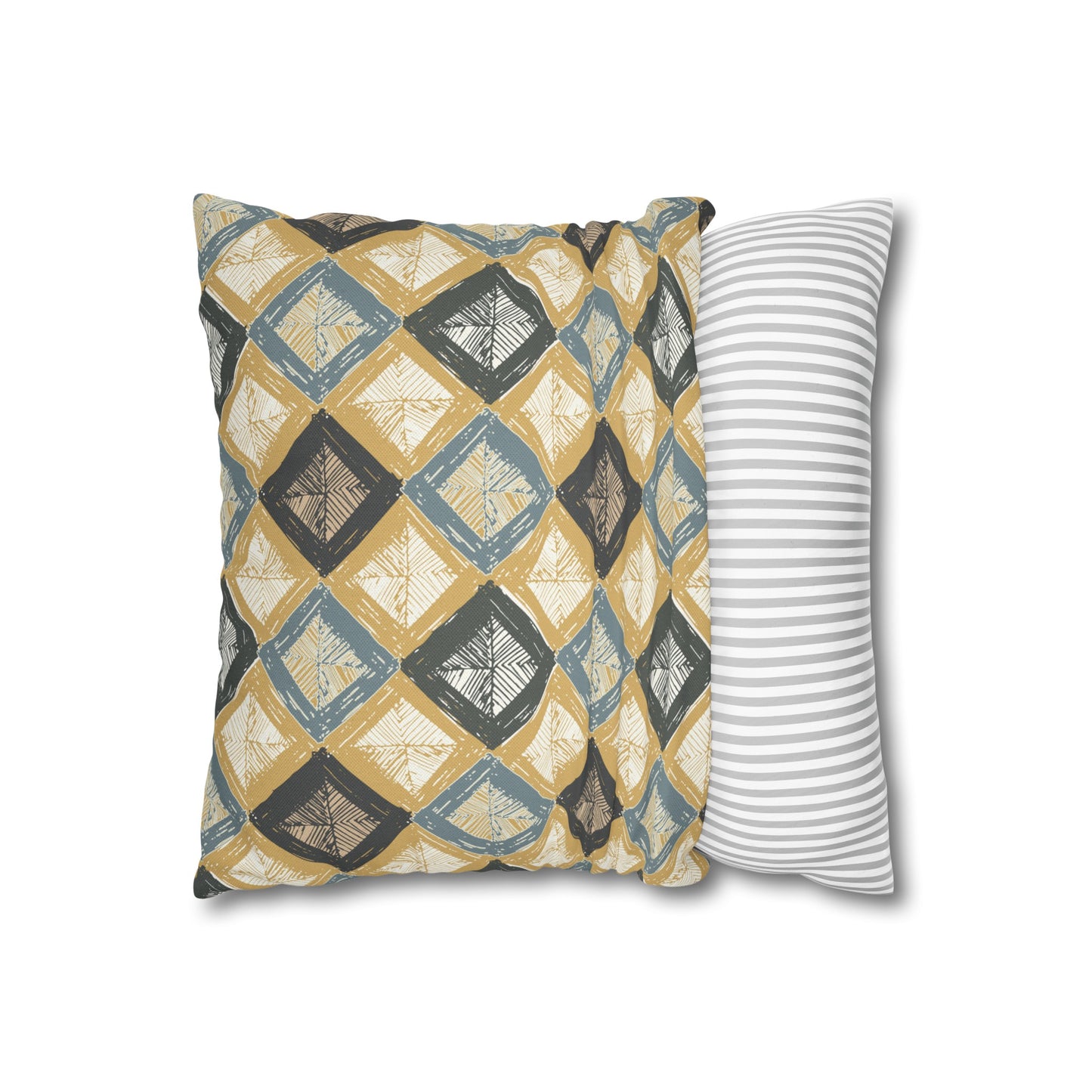 Spun Polyester Square Pillowcase