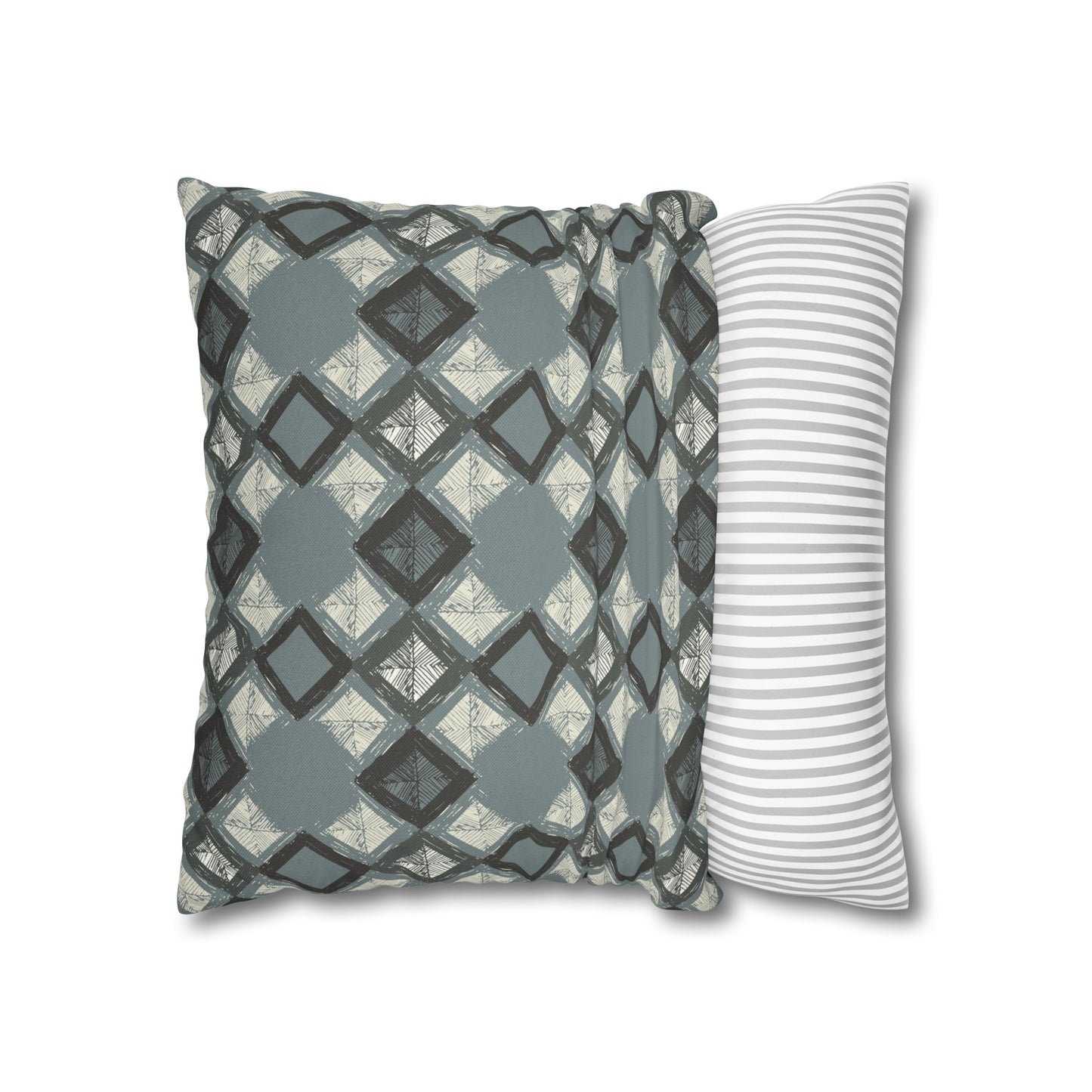 Spun Polyester Square Pillowcase