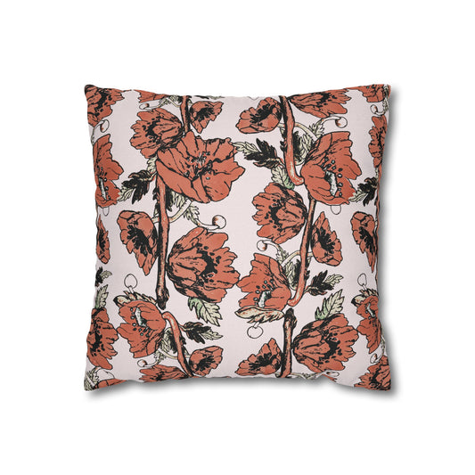 Botanical Floral Pillowcase - Cozy Home Decor for Nature Lovers